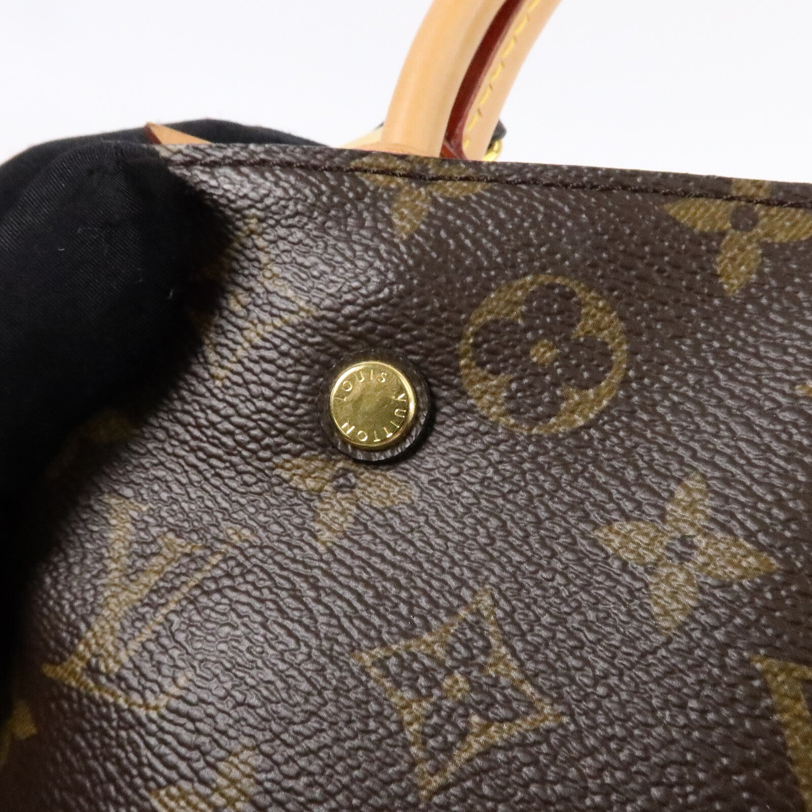 LOUIS VUITTON Monogram Montaigne BB手挽肩背兩用袋