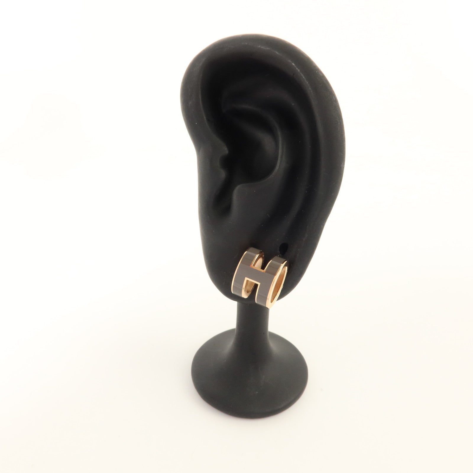 HERMES 金屬/琺瑯Pop H Earrings耳環