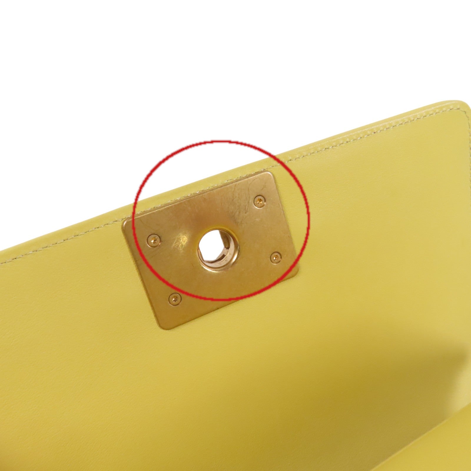 CHANEL 羊皮皮革Boy Chanel 20金扣鏈帶肩背袋