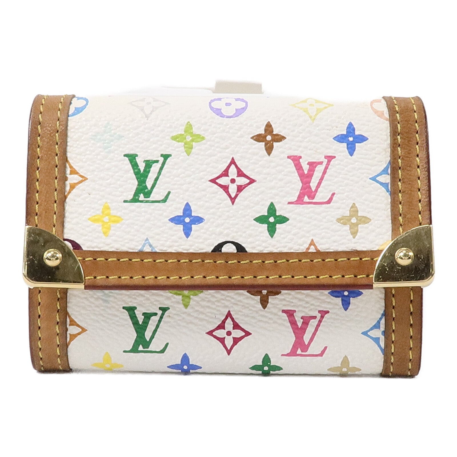 LOUIS VUITTON Monogram Muiticolore Porte-Monnaie Plat零錢包