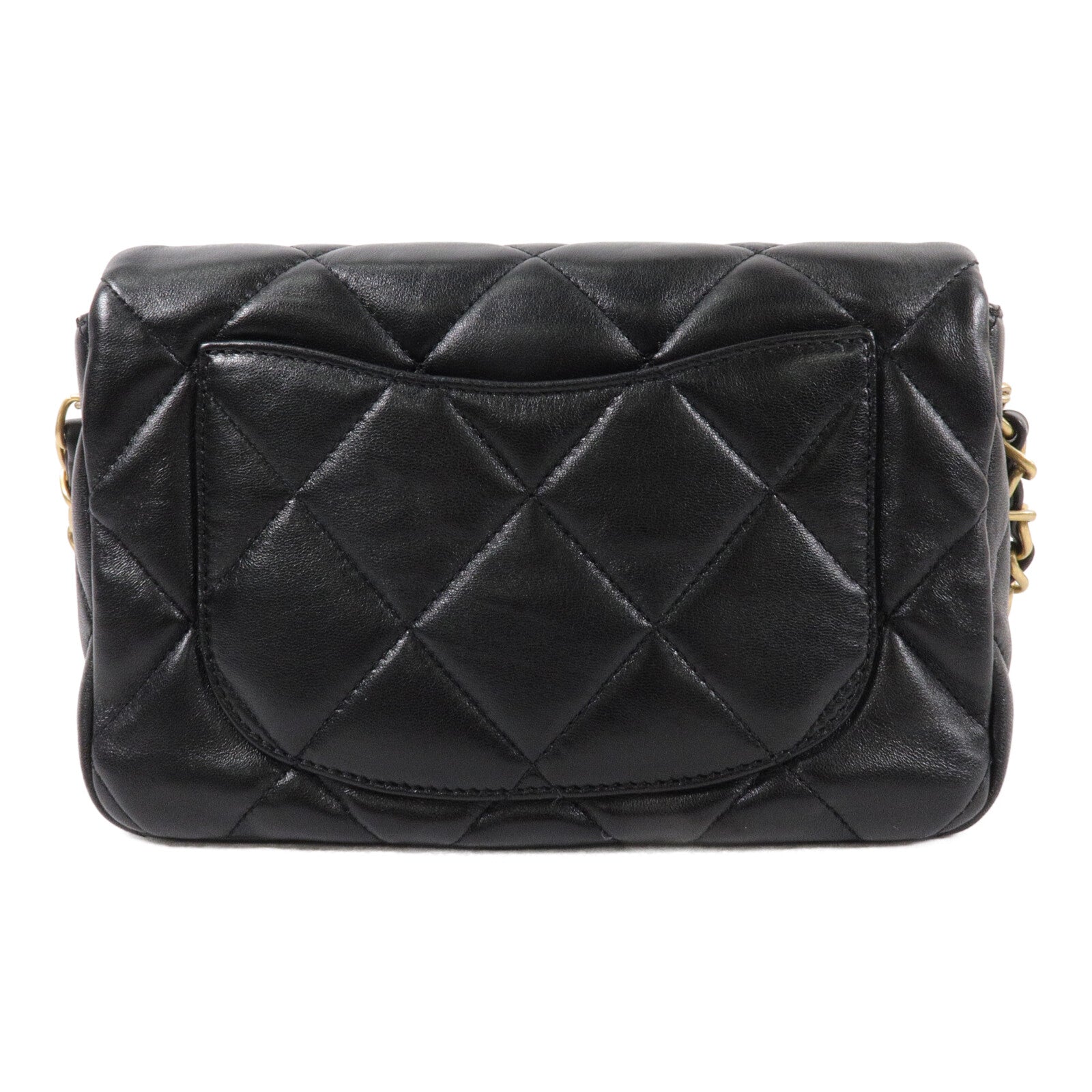 CHANEL 羊皮皮革Heart Flap Bag鏈帶肩背袋