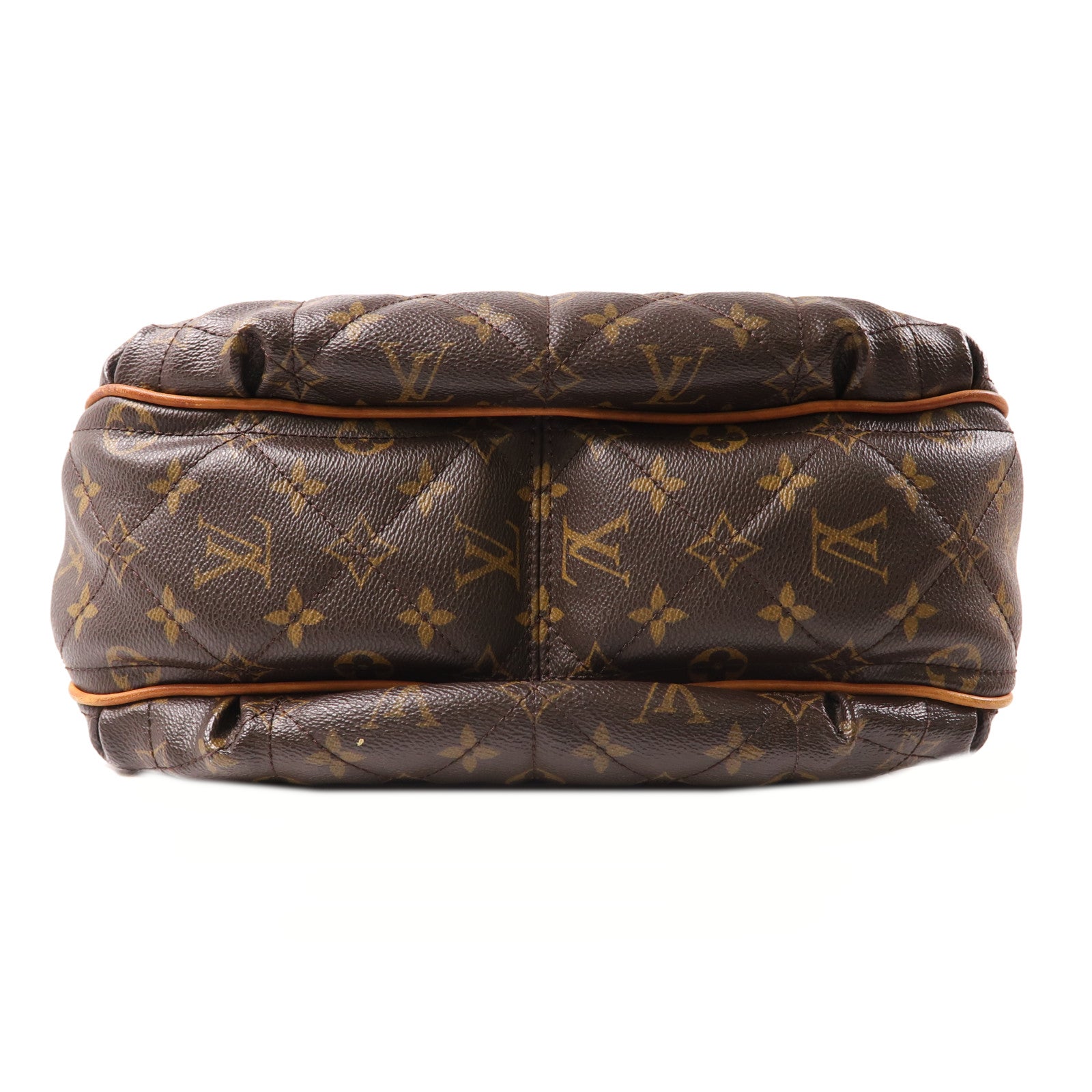 LOUIS VUITTON Monogram Etoile City金扣肩背袋棕色
