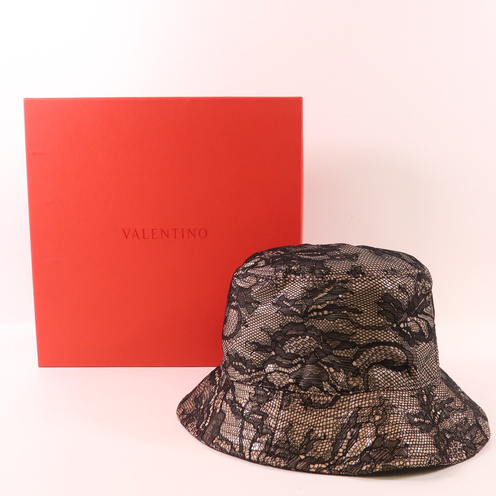 Valentino 聚酯纖維Bucket Hat漁夫帽