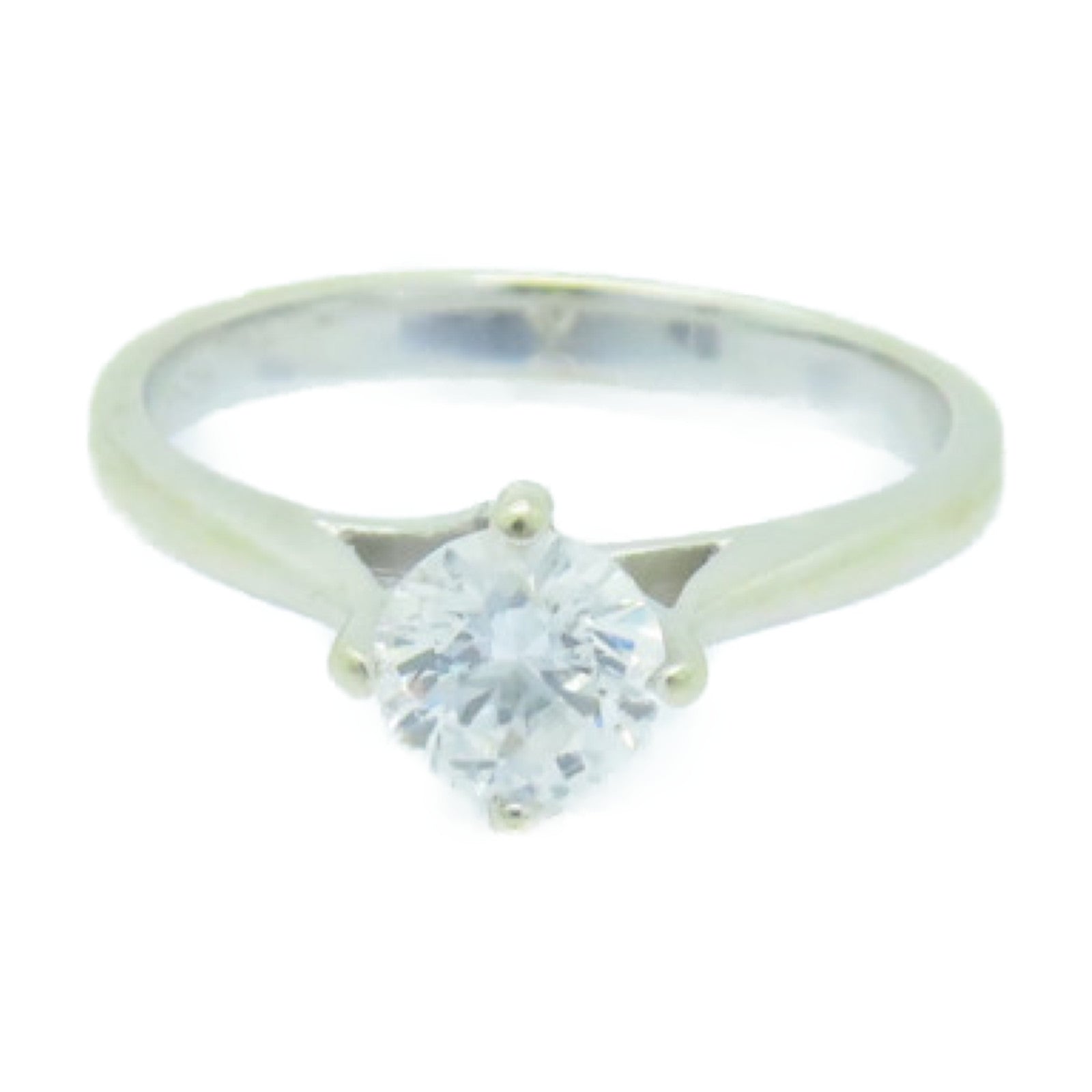 JEWELRY **【激減優惠】18K白金Diamond Ring 0.50ct鑽石戒指US#5.5