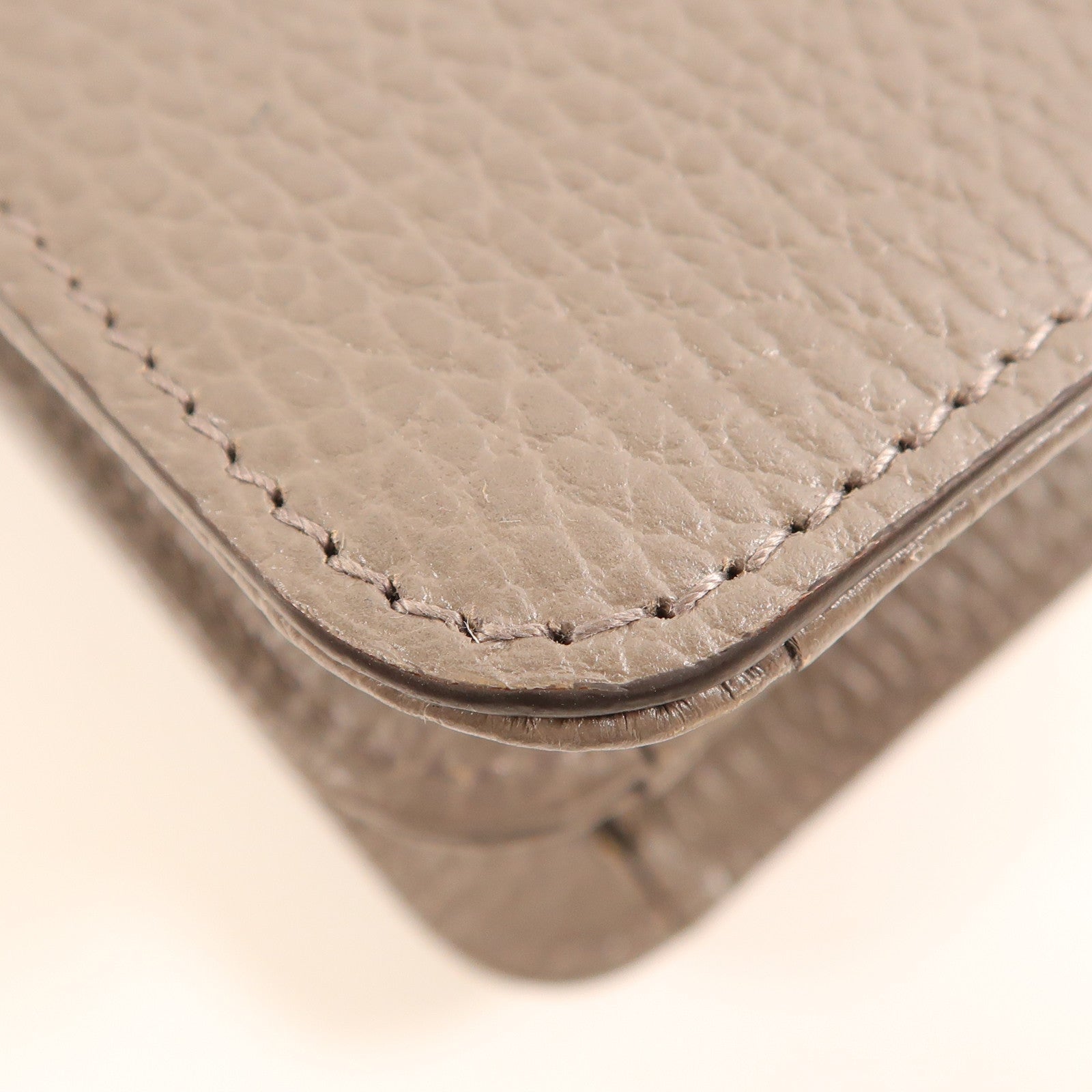 GUCCI  GG GHW Interlock Shoulder Bag 510304 Calfskin Leather Grey