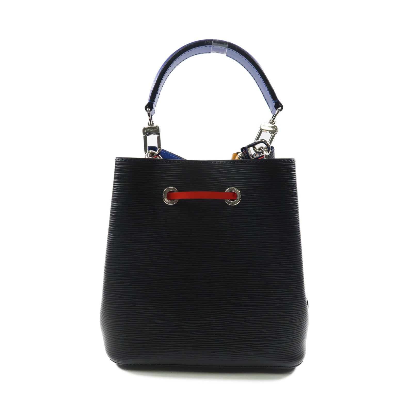 LOUIS VUITTON Epi Neo Noe BB銀扣手挽肩背兩用袋黑色