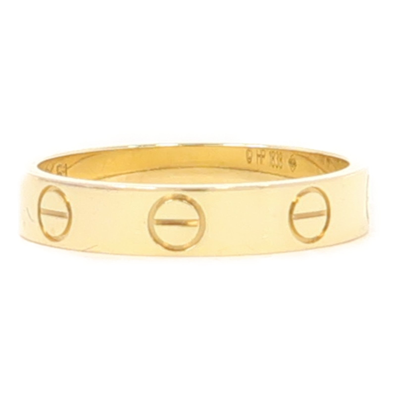 CARTIER 18K黃金Love Wedding Ring戒指US#5.75