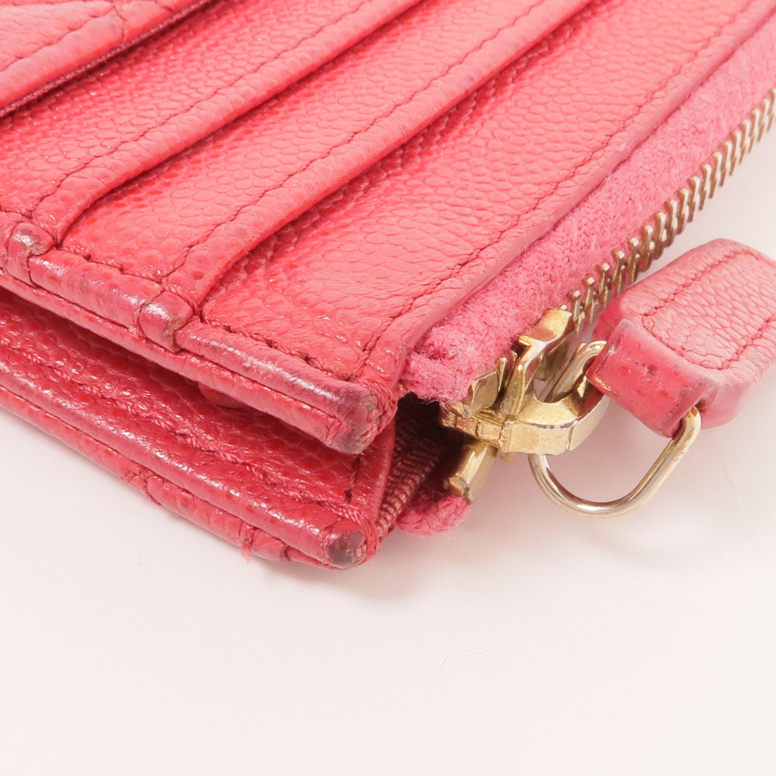 CHANEL 牛皮皮革Card Case金扣卡片套