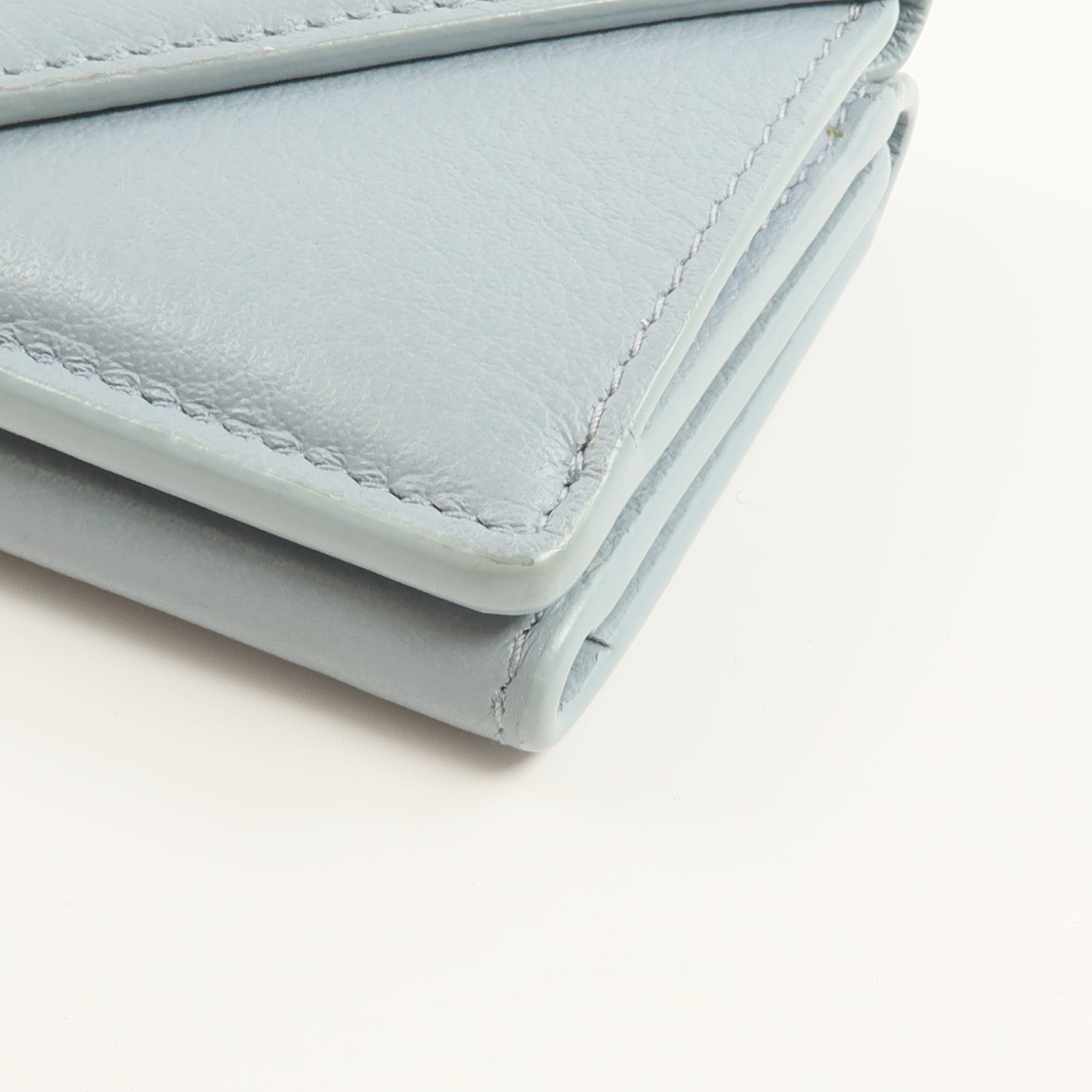 BALENCIAGA 牛皮皮革Tri-fold Compact Wallet錢包