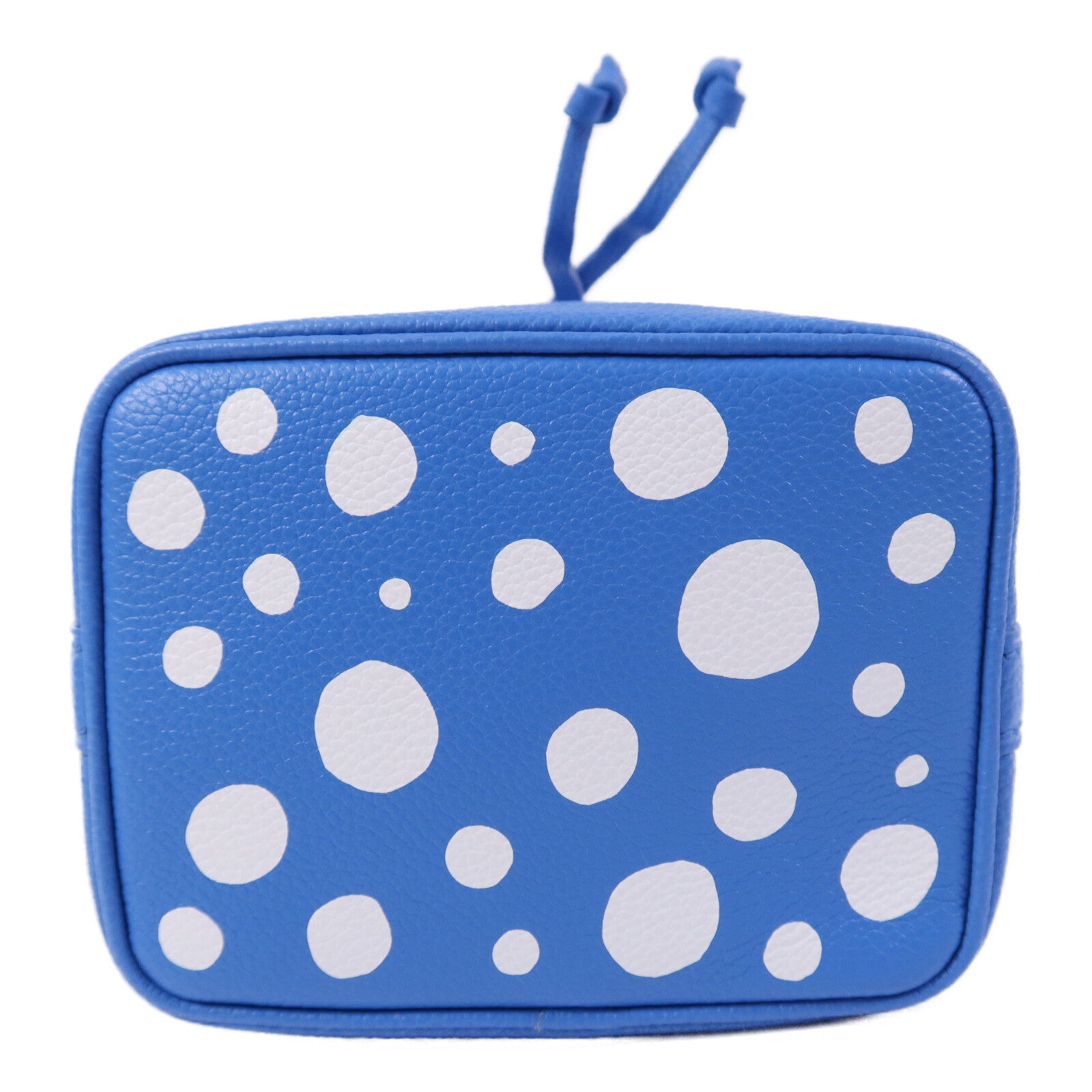 LOUIS VUITTON Monogram Empreinte Nano Noe x Yayoi Kusama銀扣手挽肩背兩用袋