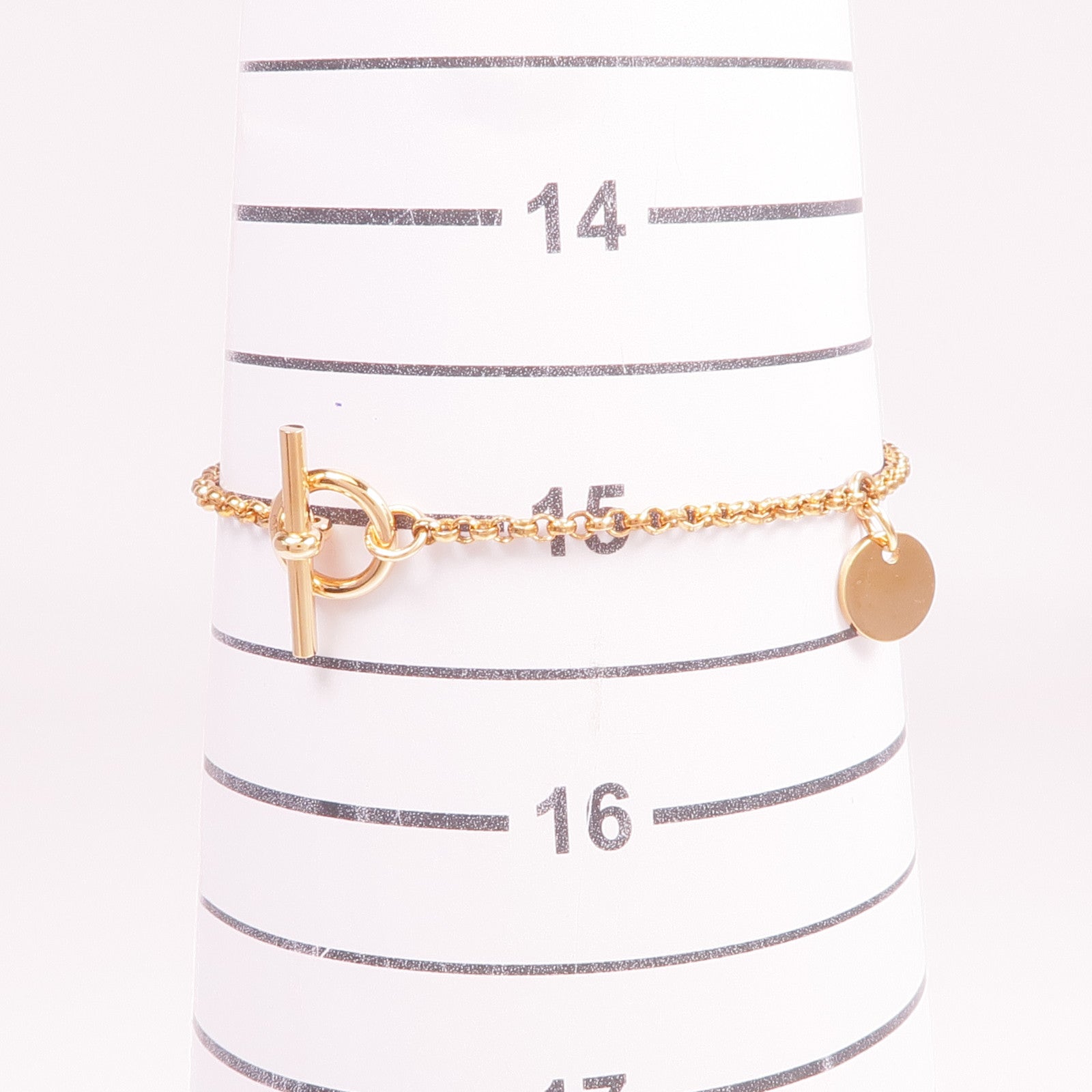 HERMES 【激減優惠】18K玫瑰金Ex-Libris Bracelet鑽石手鏈