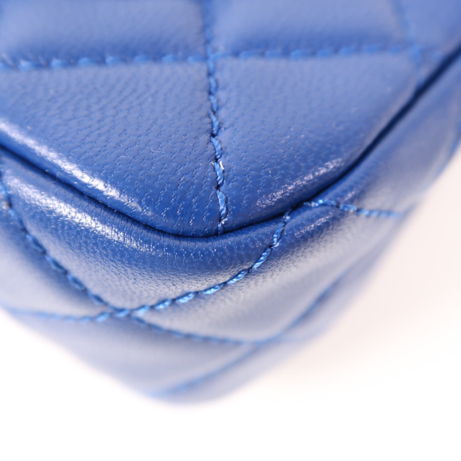 CHANEL 羊皮皮革Mini Classic 20金扣鏈帶肩背袋