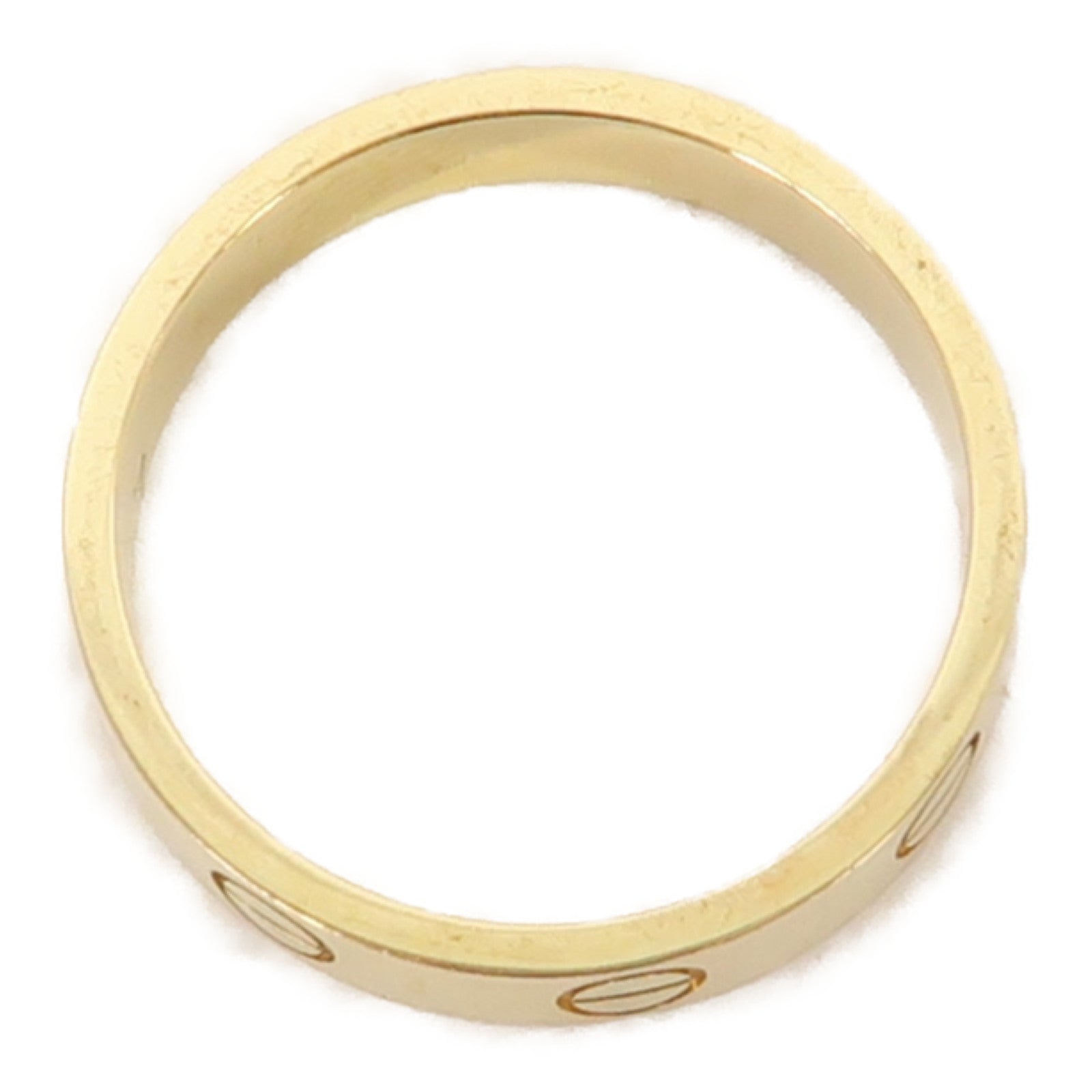 CARTIER 18K黃金Love Wedding Ring戒指US#5.75