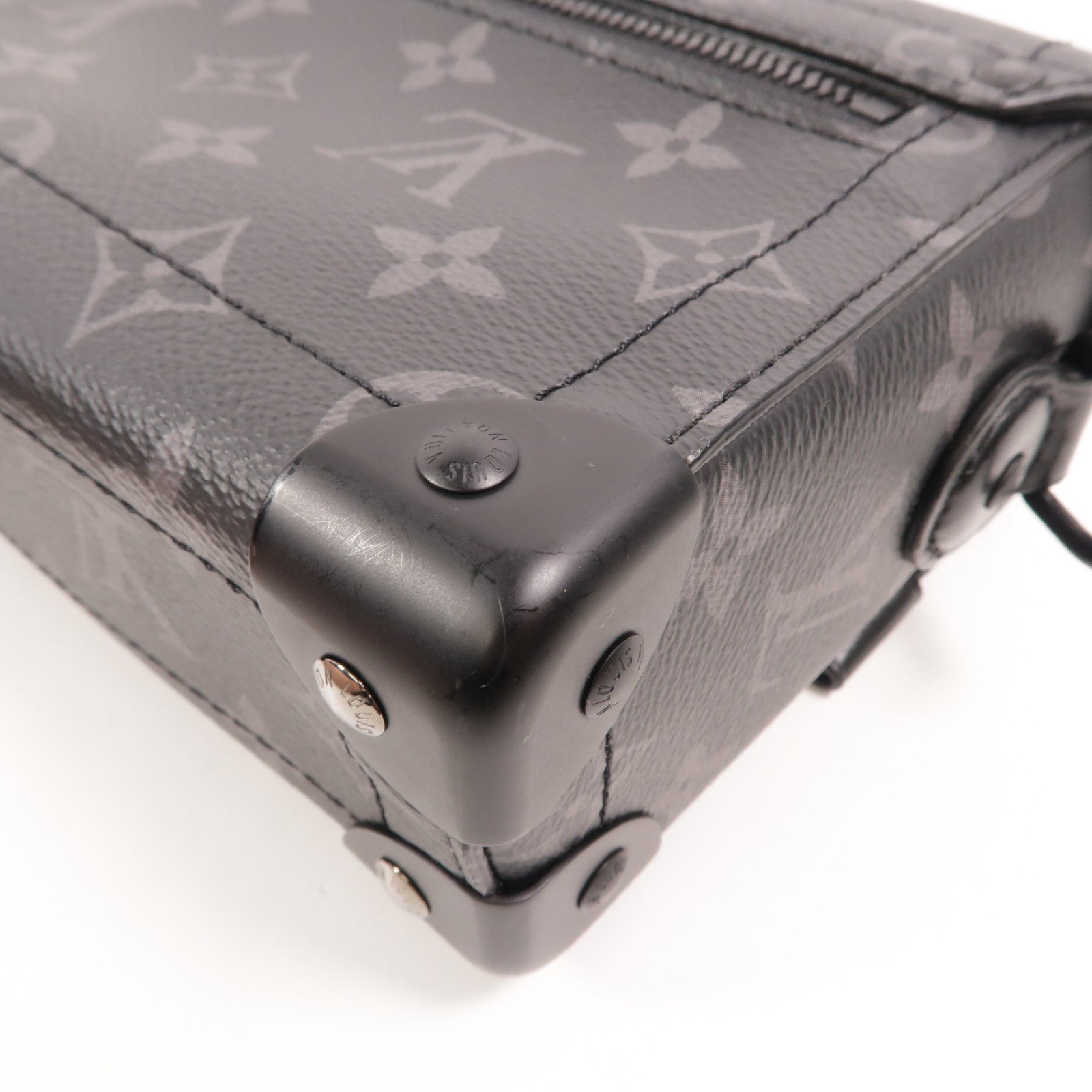 LOUIS VUITTON Monogram Eclipse Soul Truck手挽肩背兩用袋