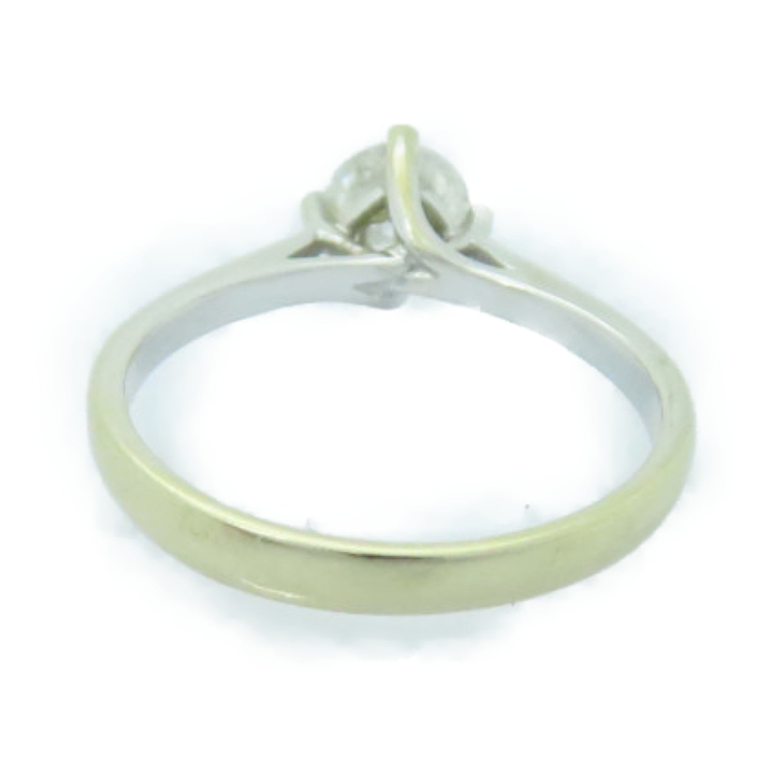 JEWELRY **【激減優惠】18K白金Diamond Ring 0.50ct鑽石戒指US#5.5