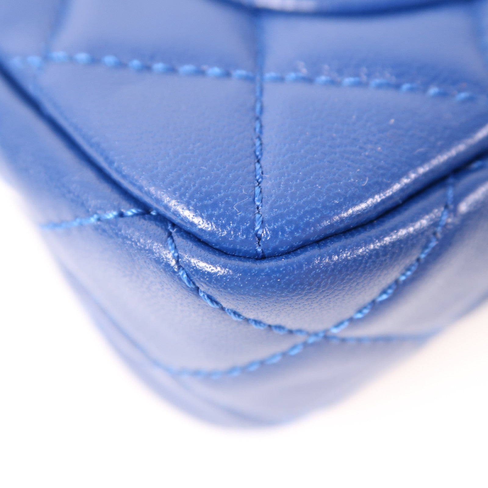 CHANEL 羊皮皮革Mini Classic 20金扣鏈帶肩背袋