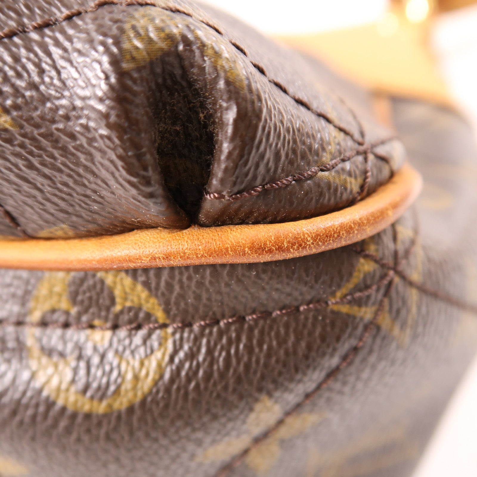 LOUIS VUITTON Monogram Etoile City金扣肩背袋棕色