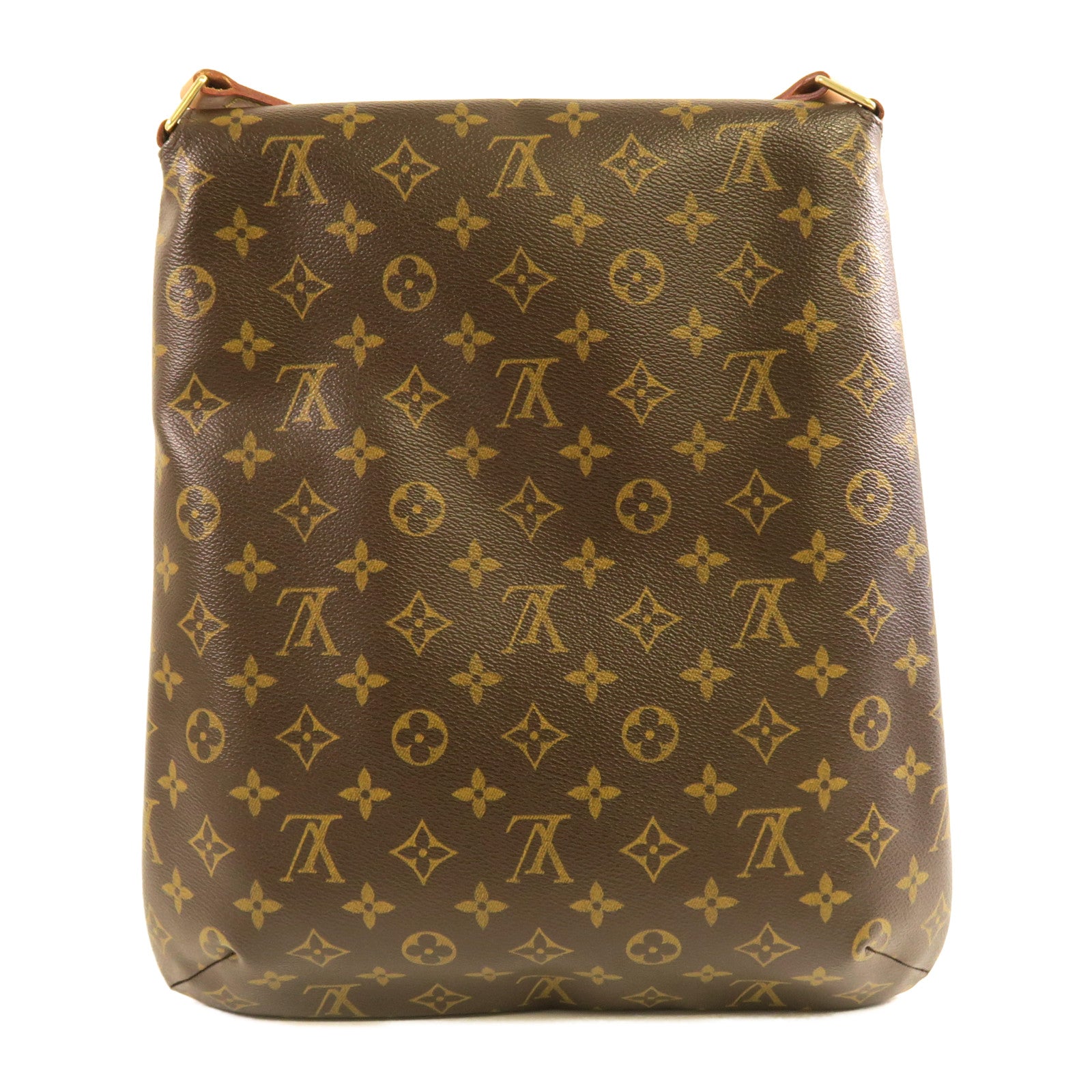 LOUIS VUITTON **【激減優惠】Monogram Musette GM金扣肩背袋啡色