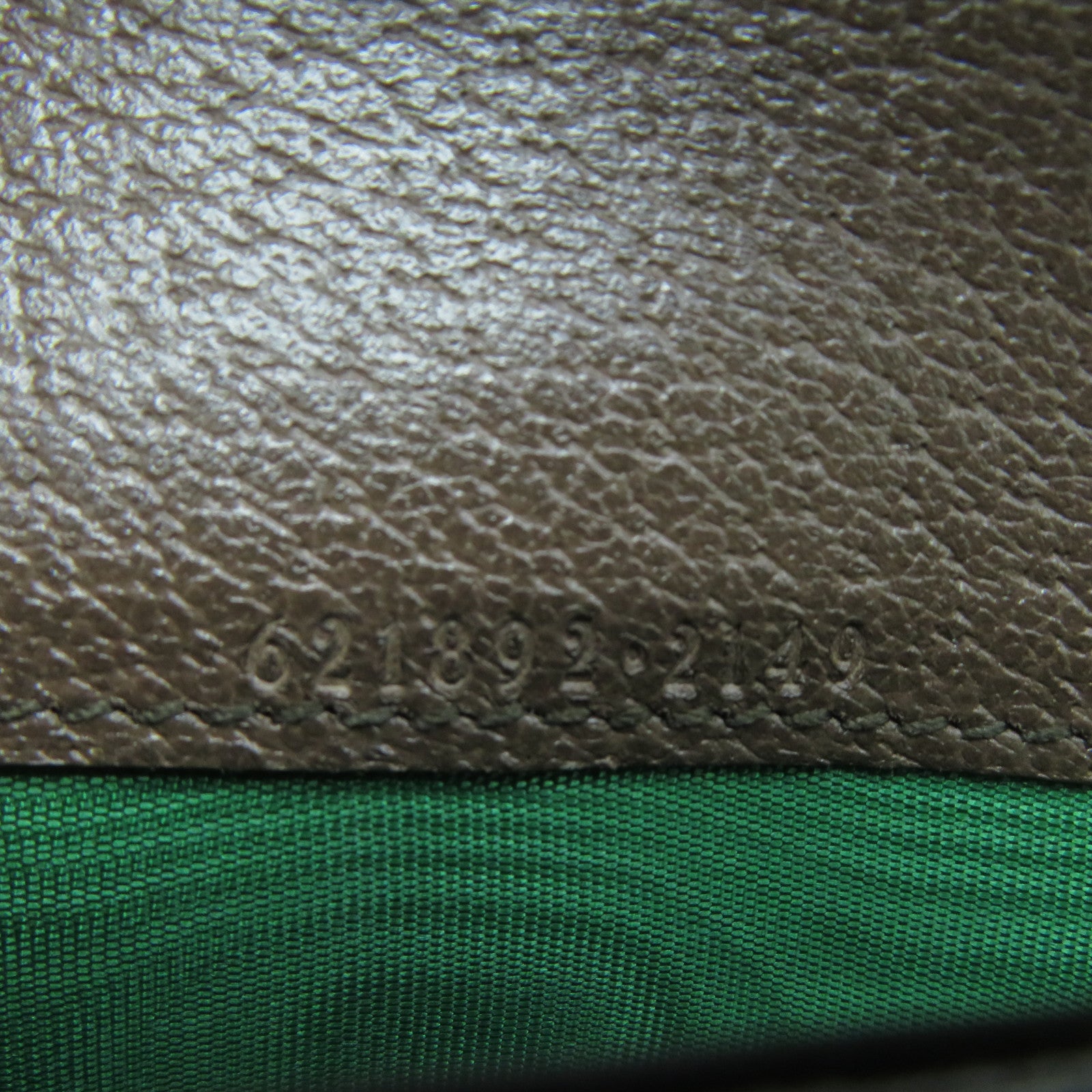 GUCCI 【清倉大減價】牛皮皮革/塗層帆布Wallet With Chain金扣鏈帶肩背袋芥末色/啡色