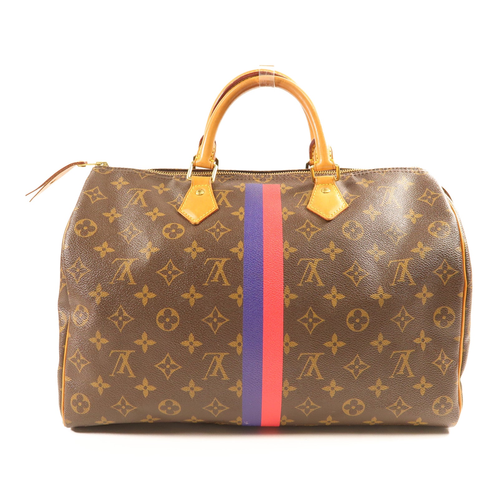 LOUIS VUITTON Monogram Speedy金扣手挽袋