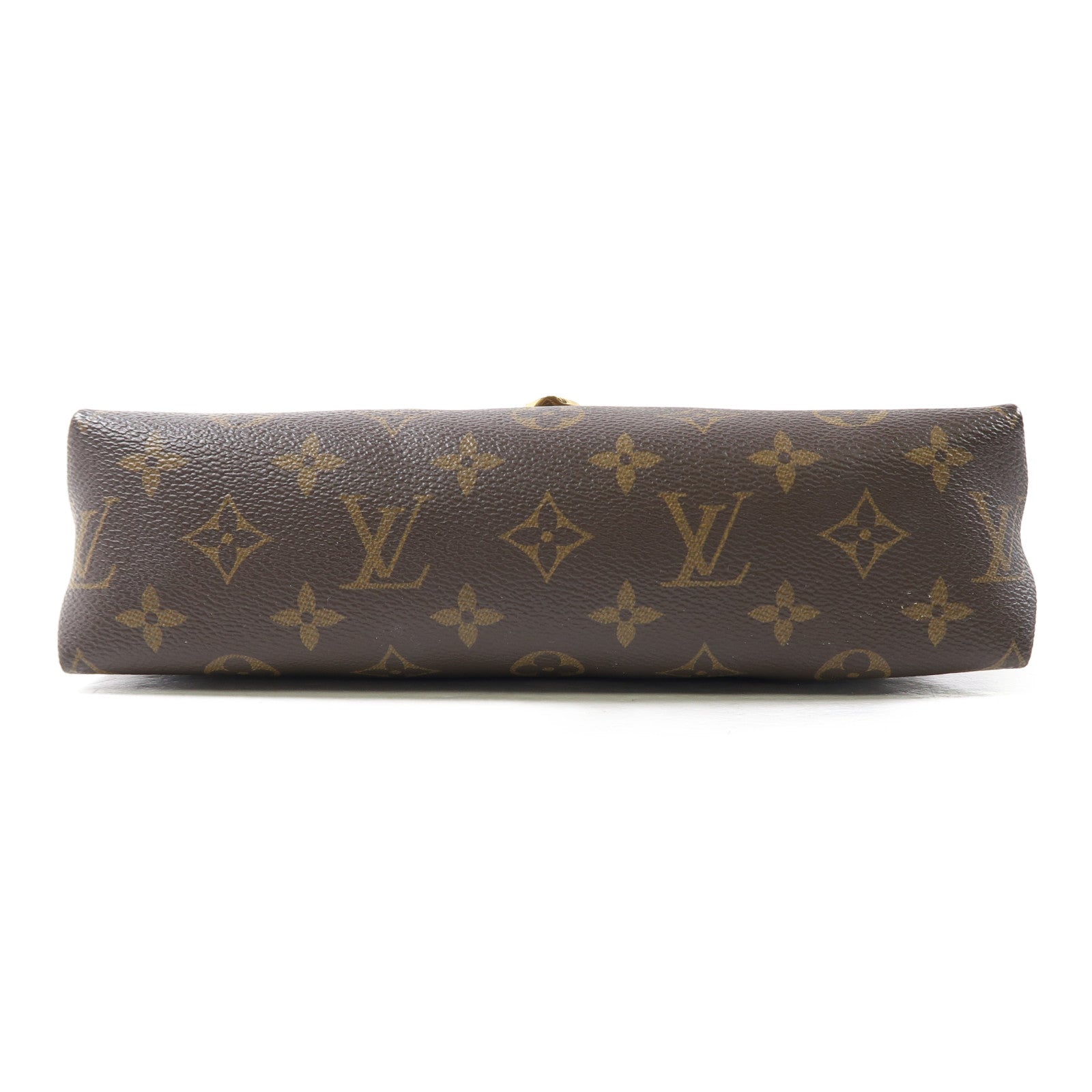 LOUIS VUITTON Monogram Saint Placide金扣肩背袋啡色/紅色