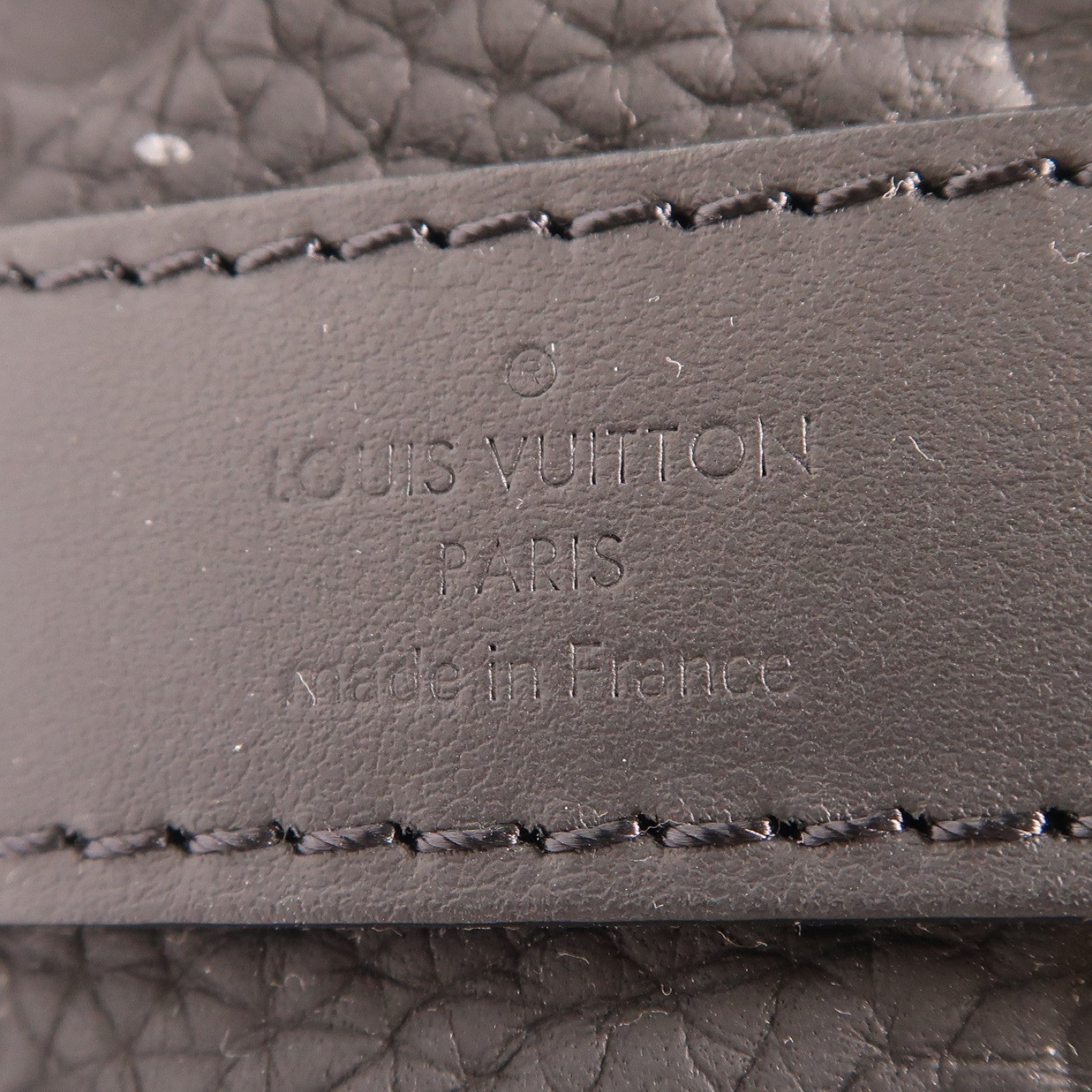 LOUIS VUITTON Taurillon Monogram Keepall Bandouliere 25手挽肩背兩用袋黑色