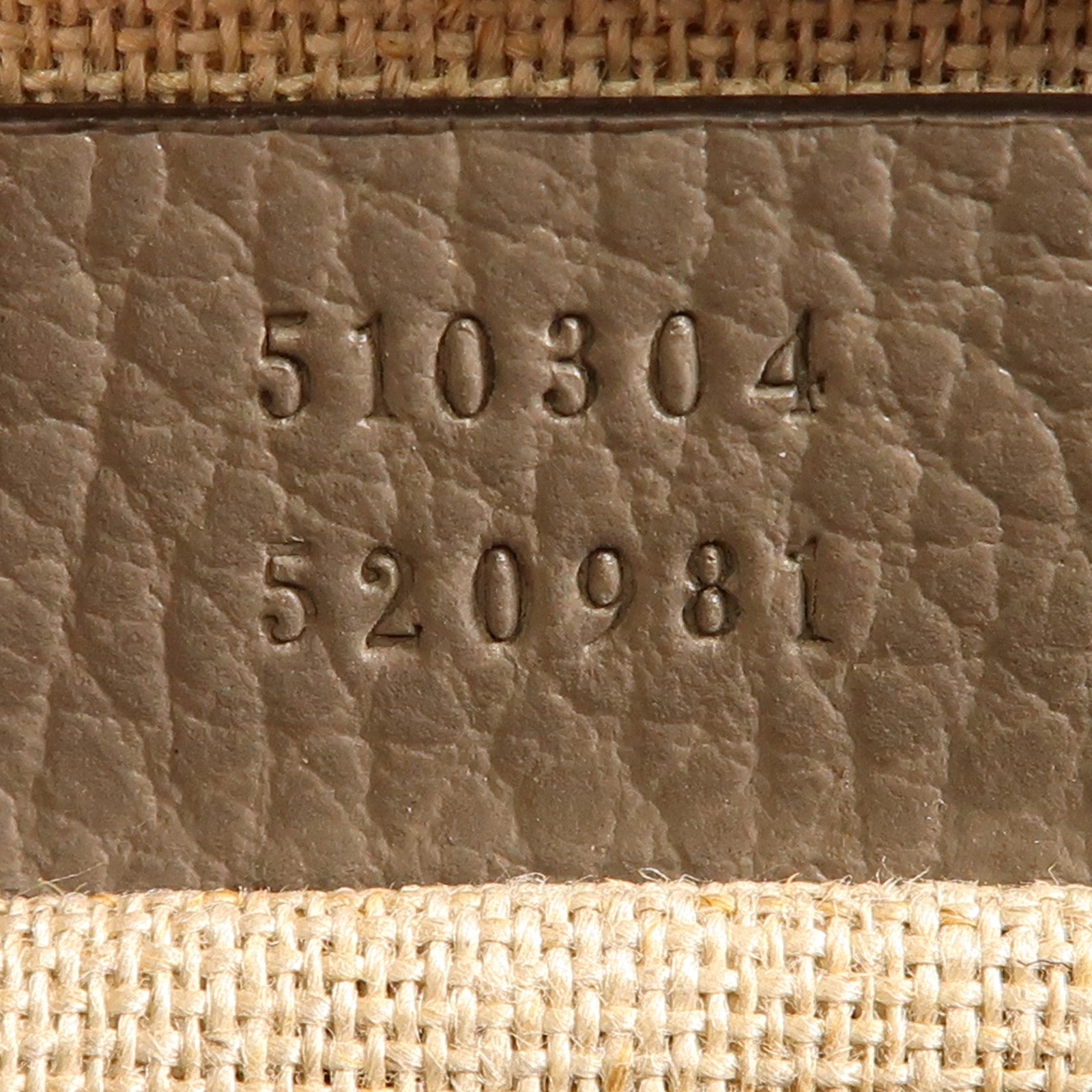 GUCCI  GG GHW Interlock Shoulder Bag 510304 Calfskin Leather Grey