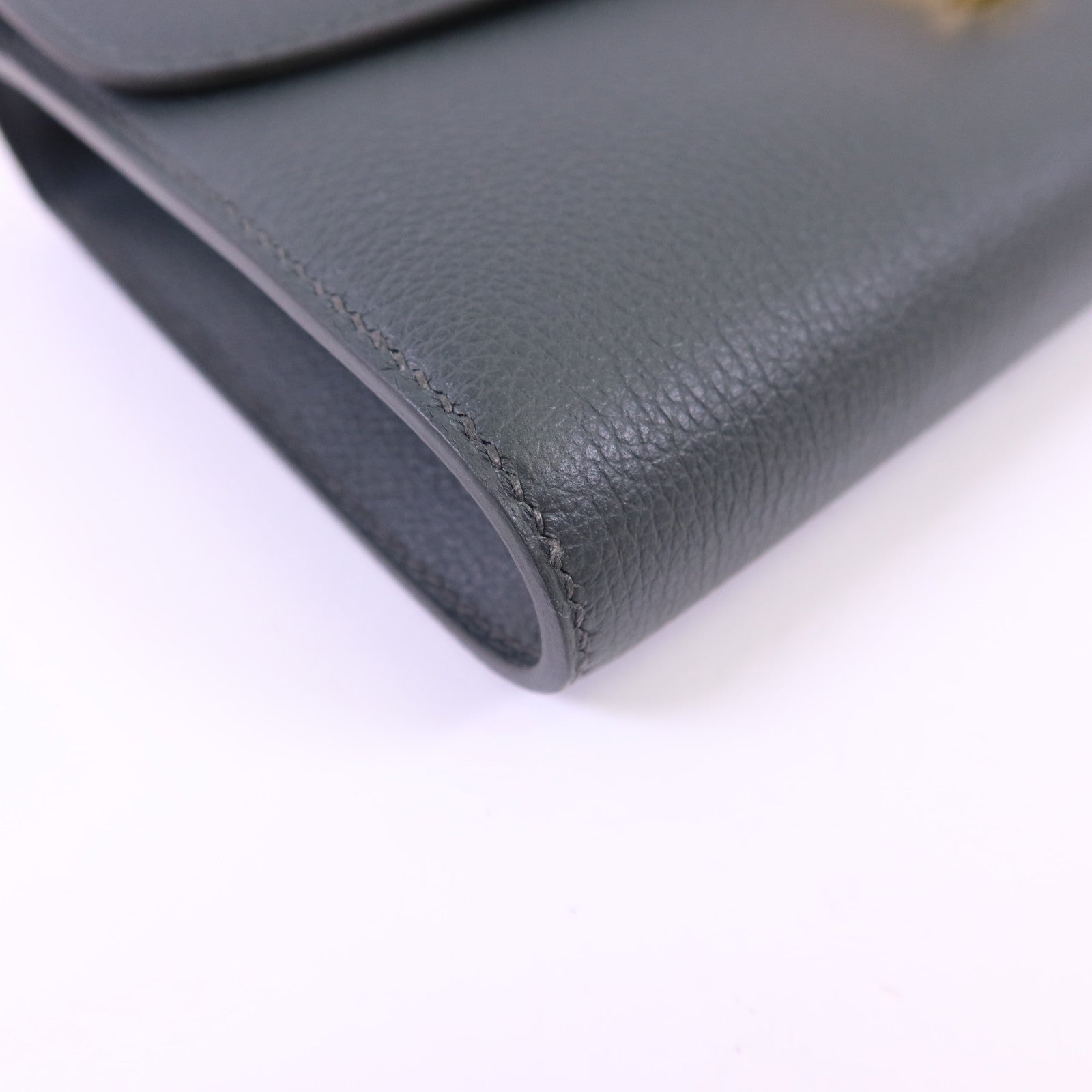 HERMES Evercolor皮革Constance To Go金扣肩背袋Mangrove