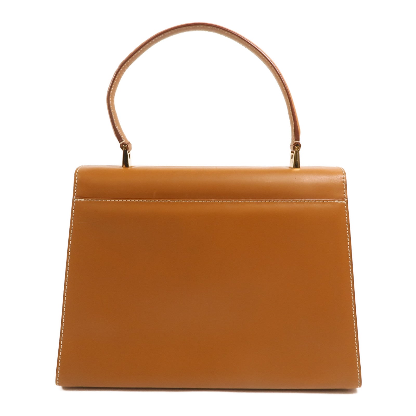 Salvatore Ferragamo 牛皮皮革Gancini Bag金扣手挽肩背兩用袋
