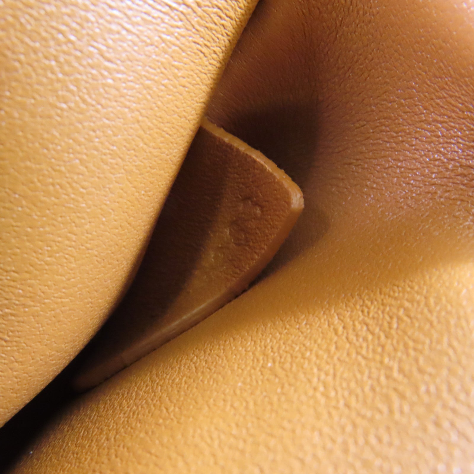 CELINE Triomphe塗層帆布Victoire Shoulder Bag金扣鏈帶肩背袋啡色