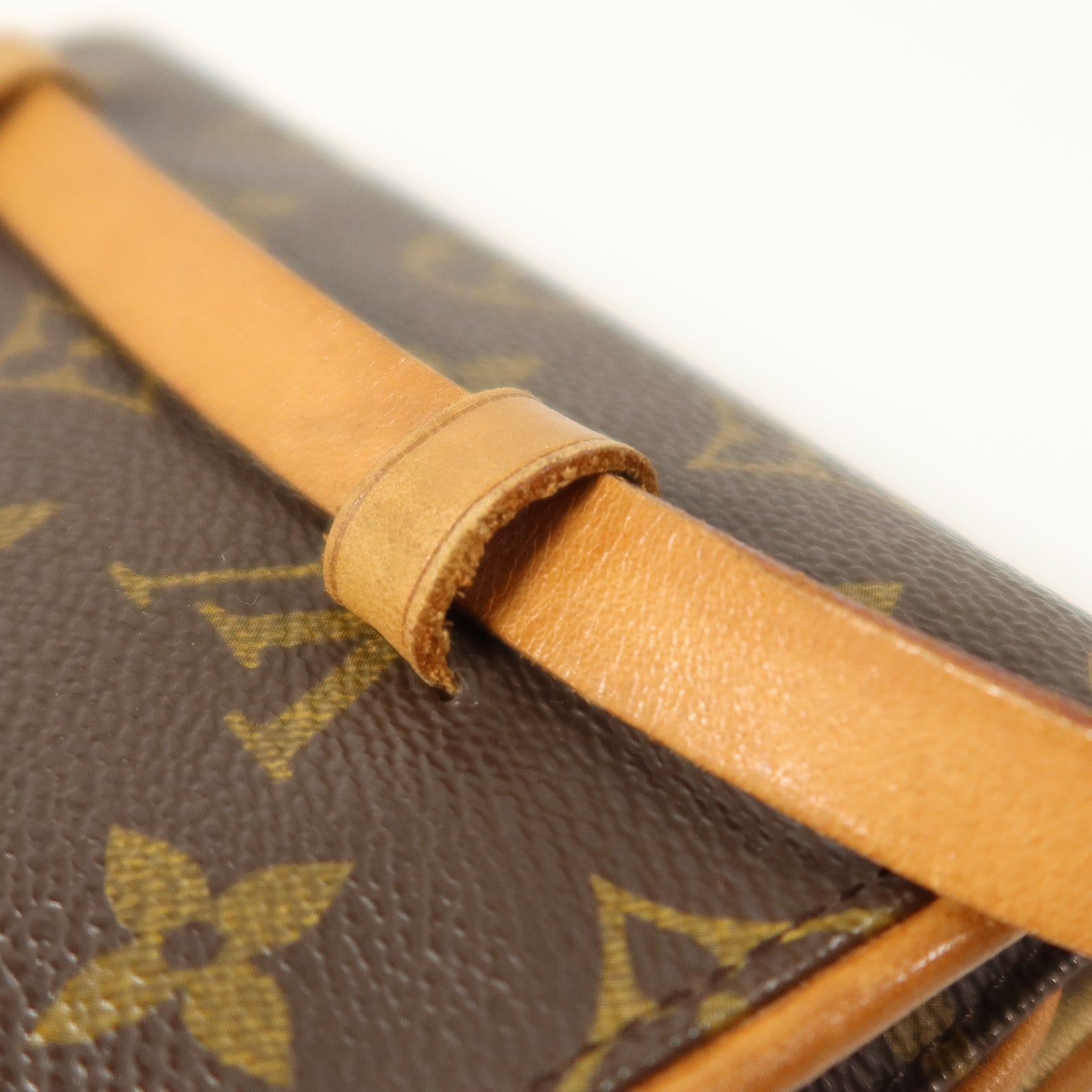 LOUIS VUITTON Monogram Pochette Florentine金扣腰包