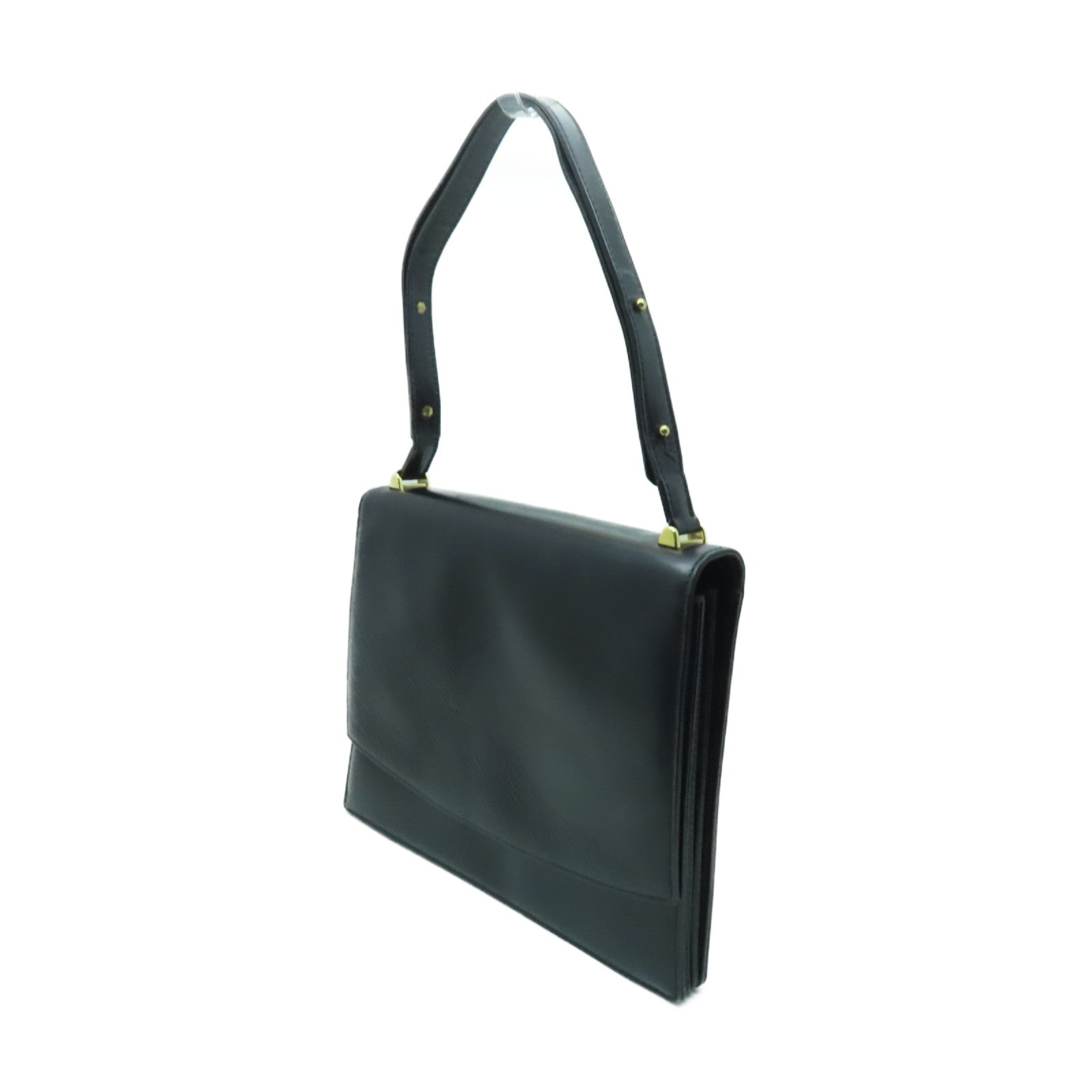 LOUIS VUITTON 【激減優惠】Epi Delphes金扣肩背袋黒色