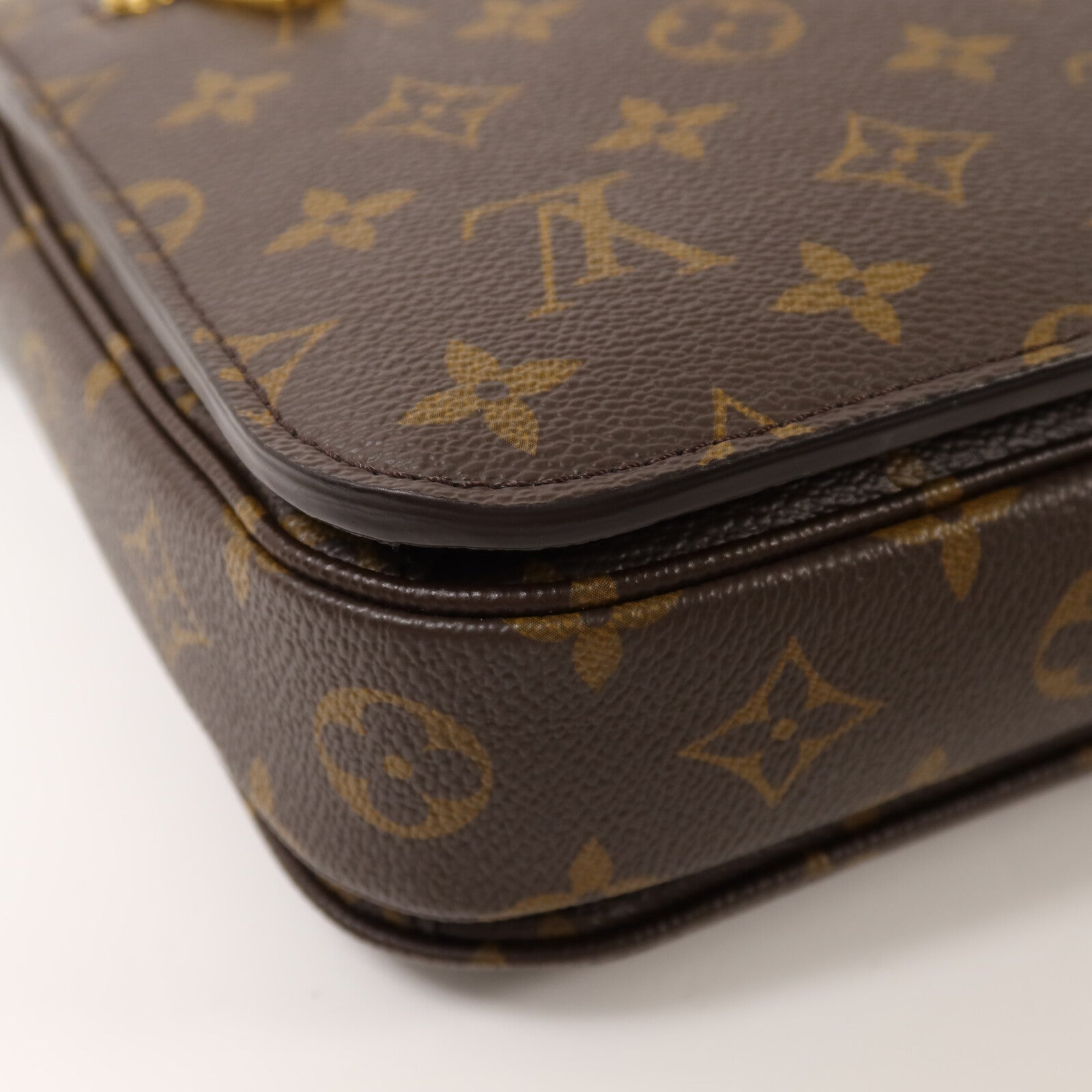 LOUIS VUITTON Monogram Pochette Metis MM金扣手挽肩背兩用袋