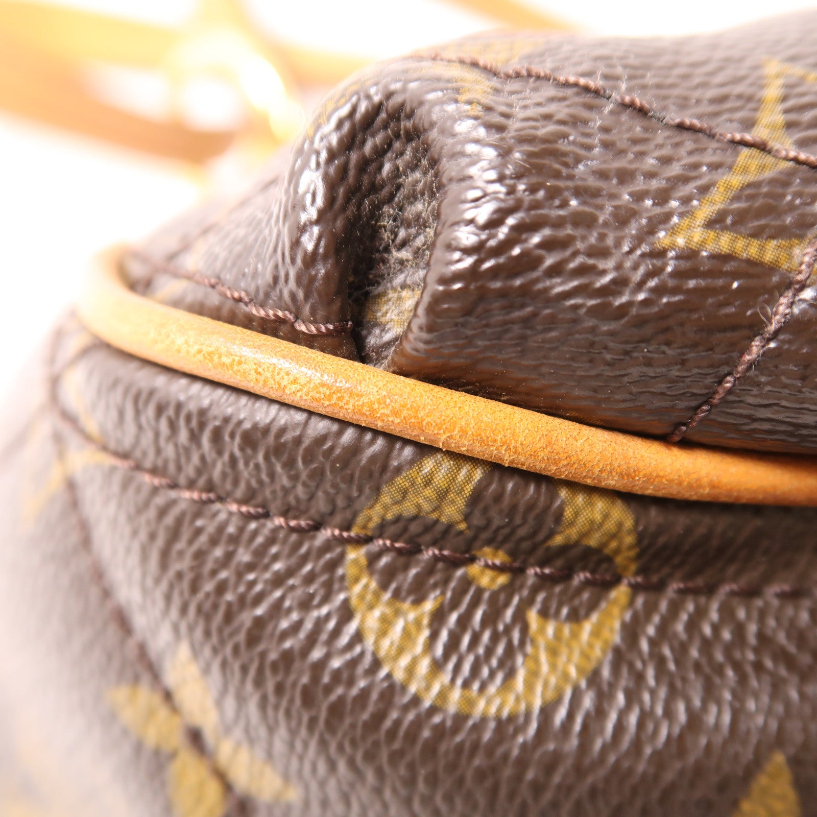 LOUIS VUITTON Monogram Etoile City金扣肩背袋棕色