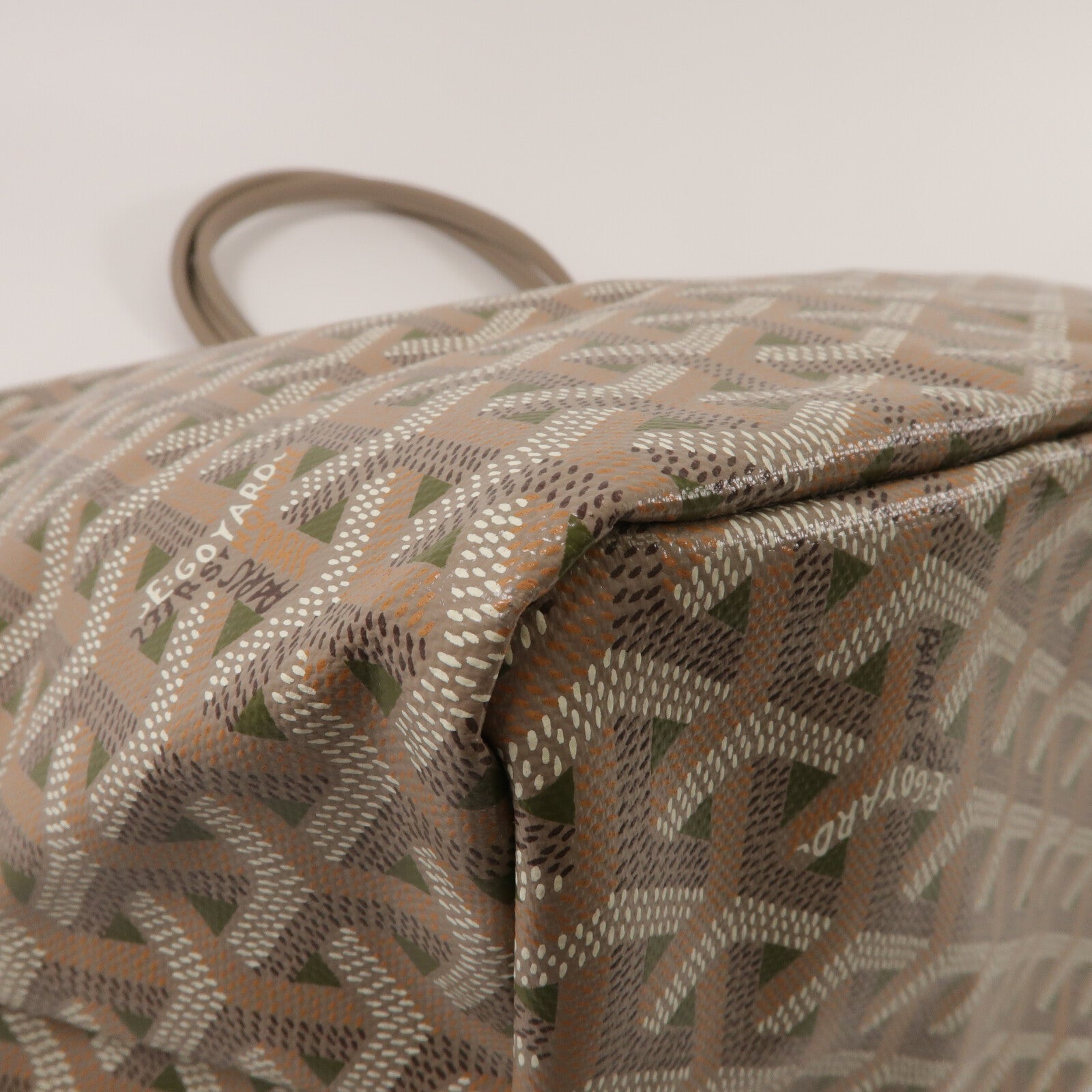 GOYARD 塗層帆布Saint Louis PM手挽袋