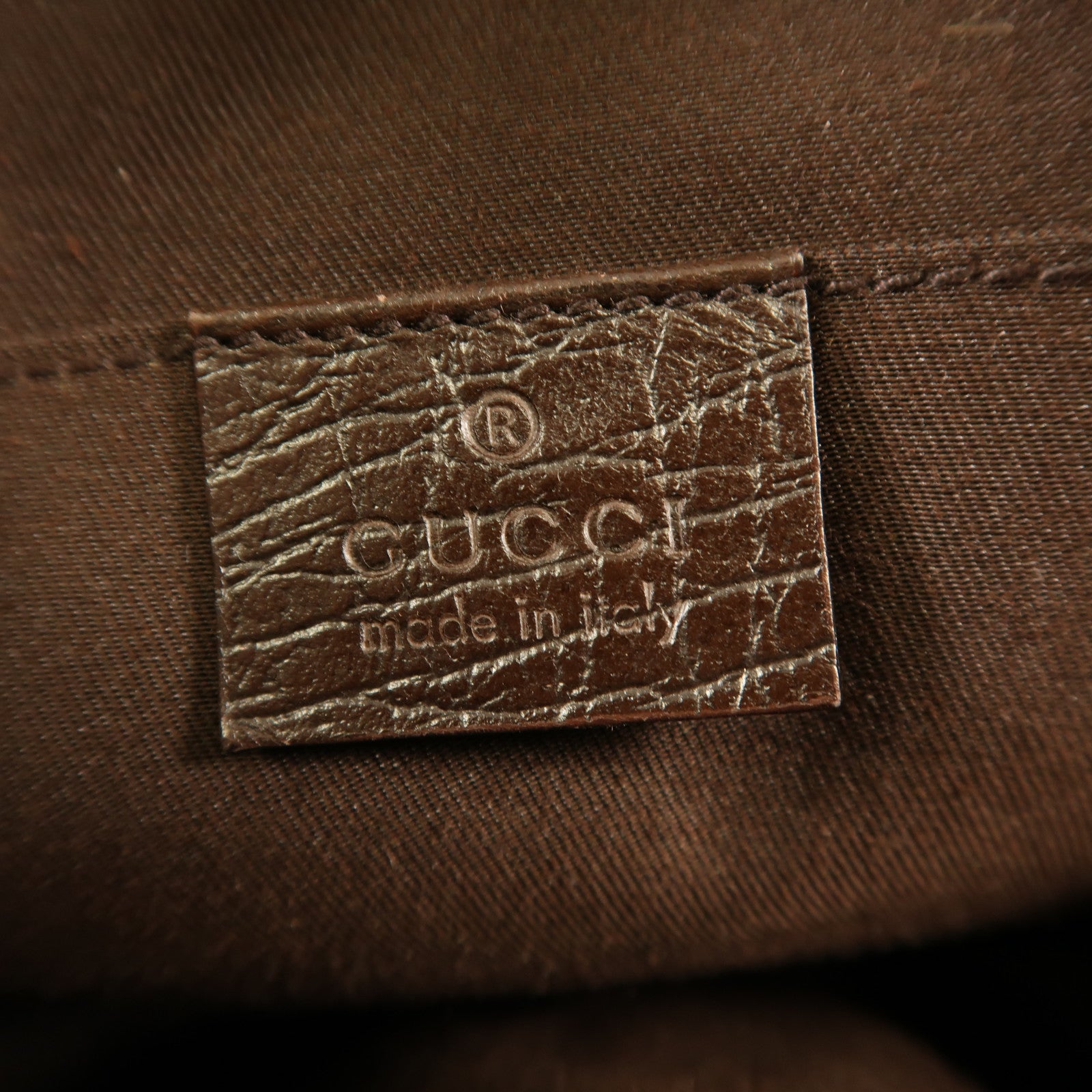 GUCCI 塗層帆布Shoulder Bag肩背袋