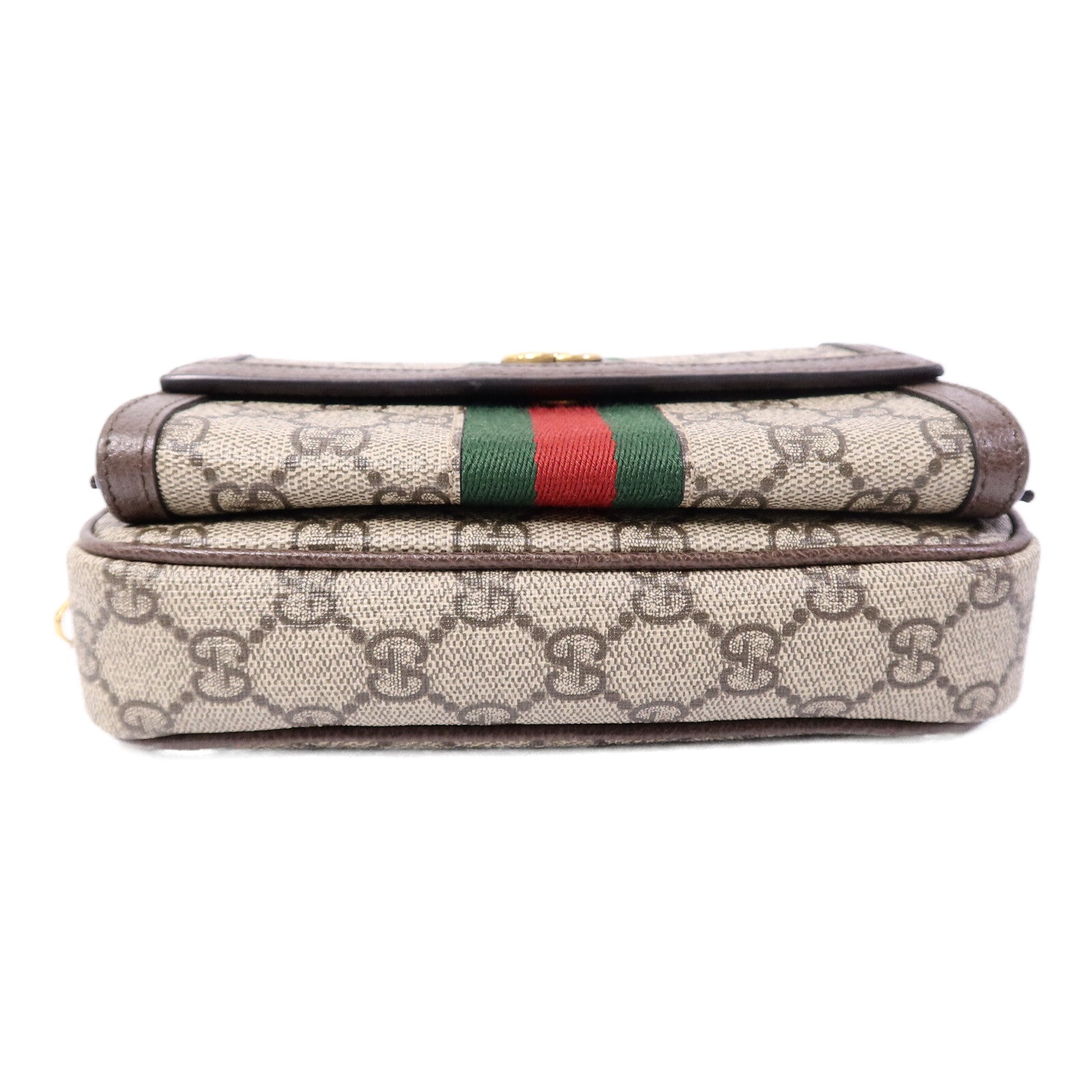 GUCCI 塗層帆布GG Supreme Shoulder Bag肩背袋