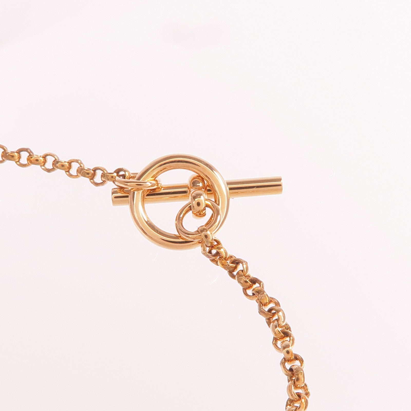 HERMES 【激減優惠】18K玫瑰金Ex-Libris Bracelet鑽石手鏈