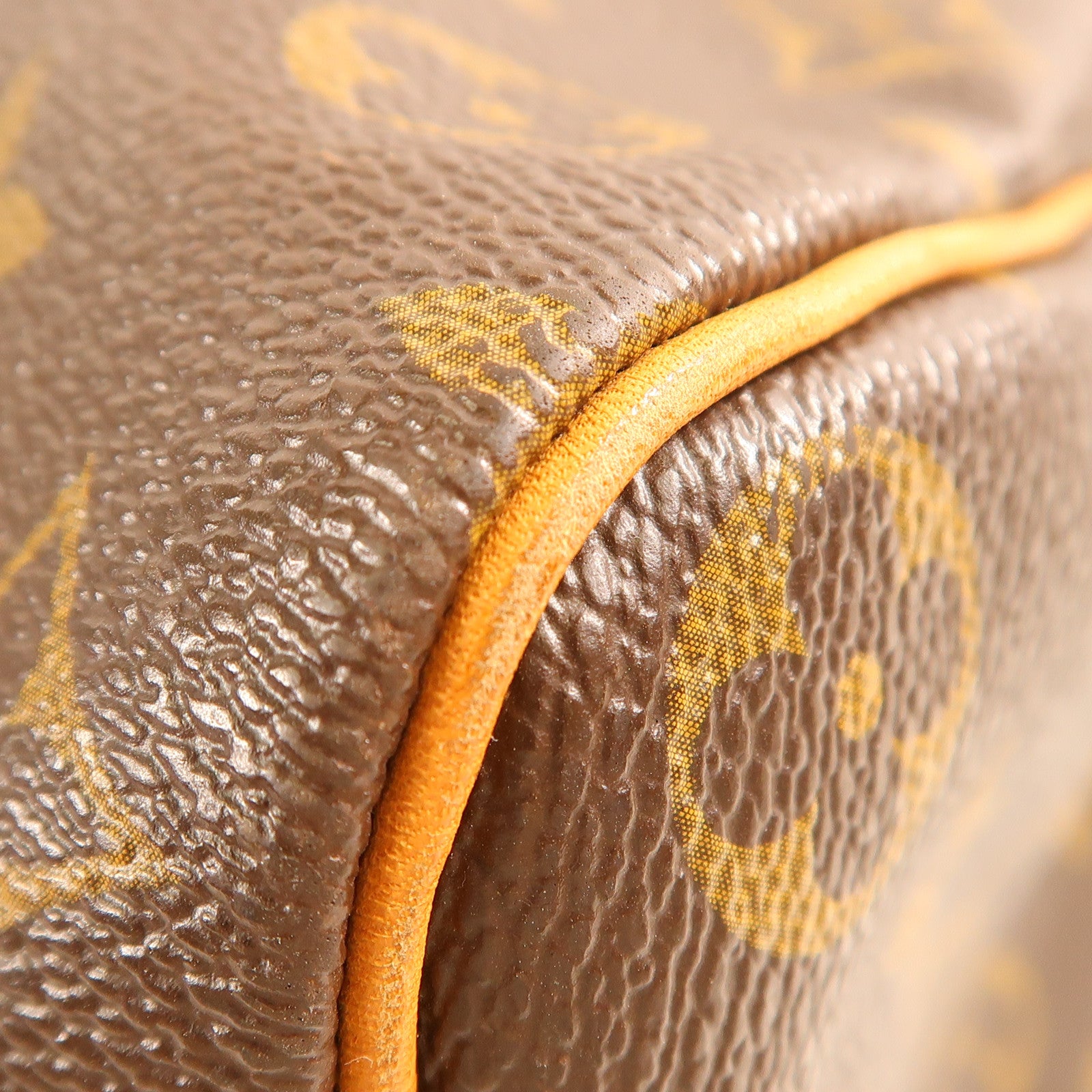 LOUIS VUITTON Monogram Speedy金扣手挽袋