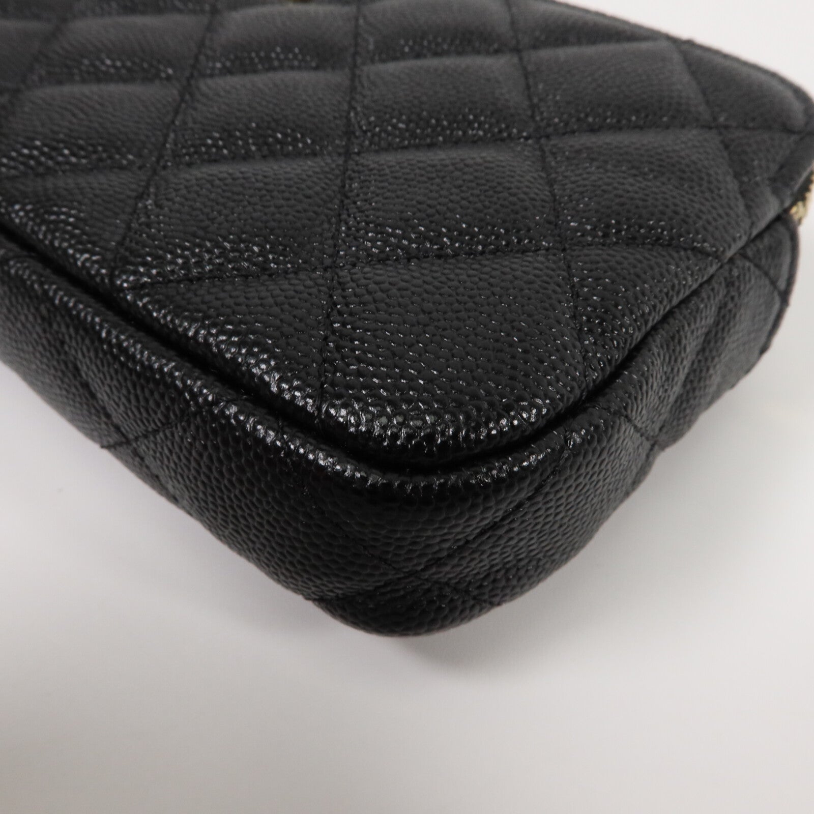 CHANEL 牛皮皮革Chain Shoulder鏈帶肩背袋