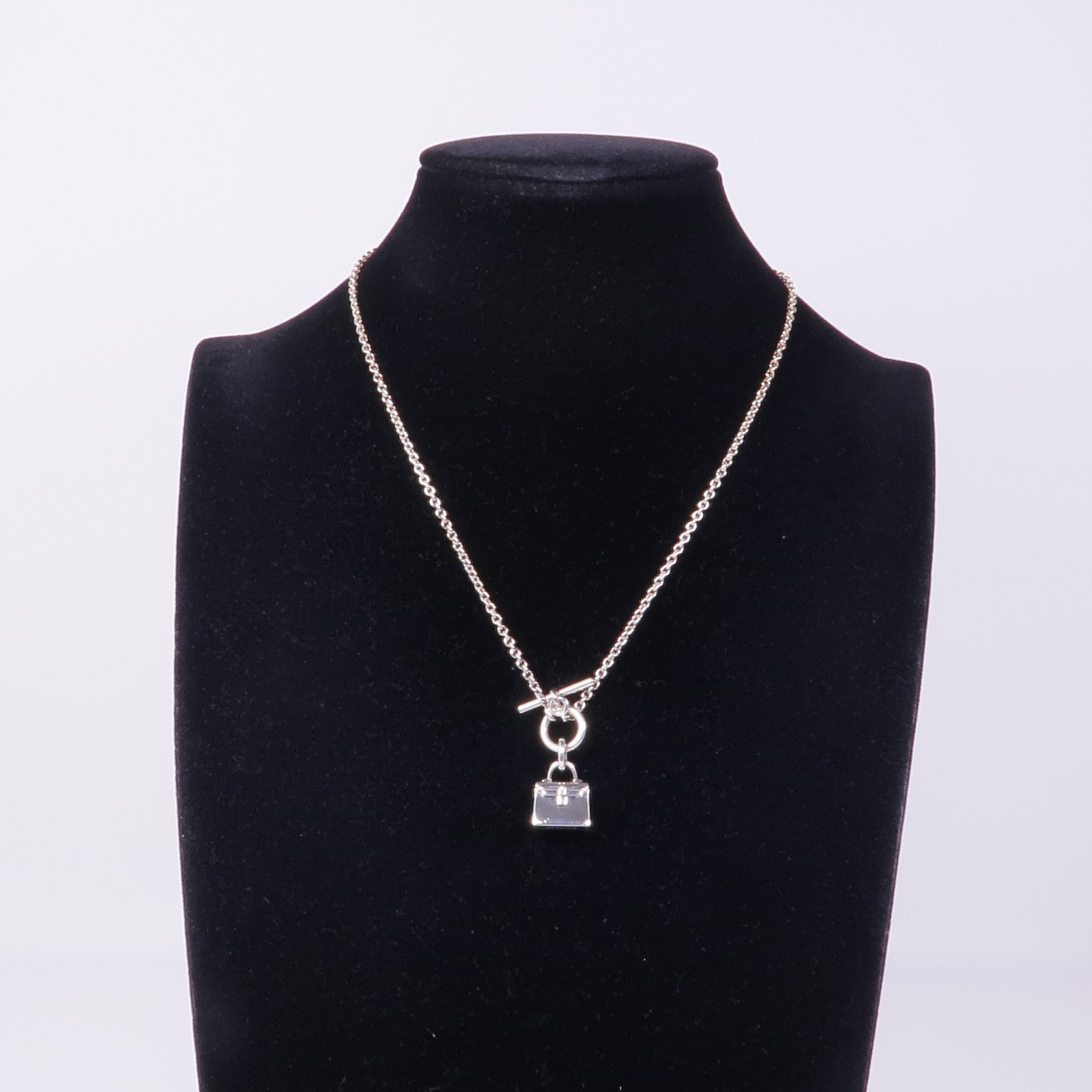 HERMES 925純銀Kelly Pendant項鍊