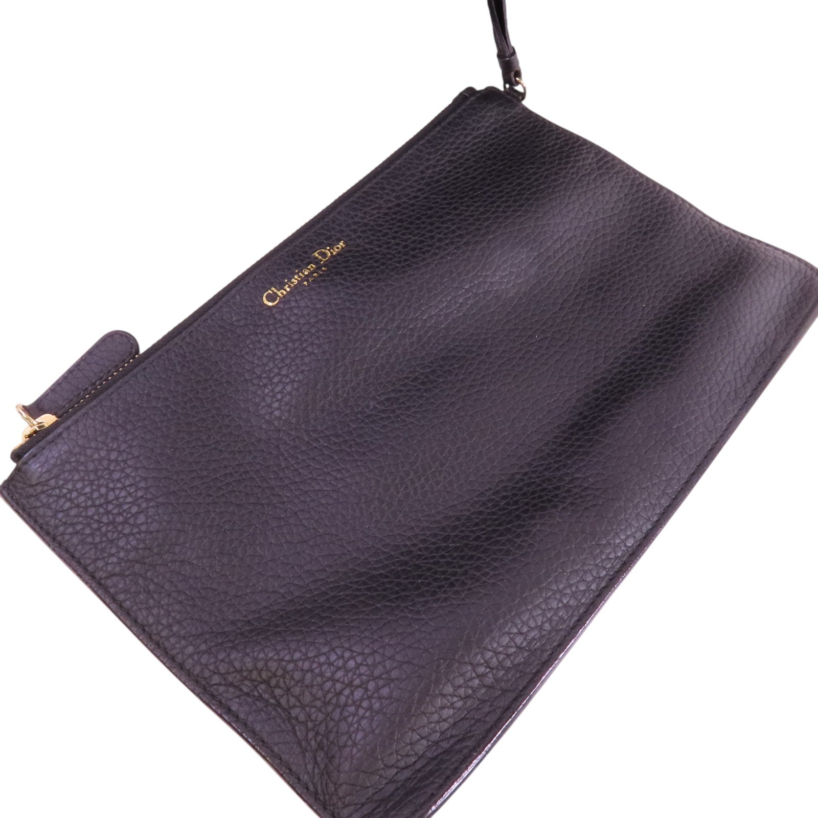 Dior 牛皮皮革Diorissimo金扣手挽肩背兩用袋