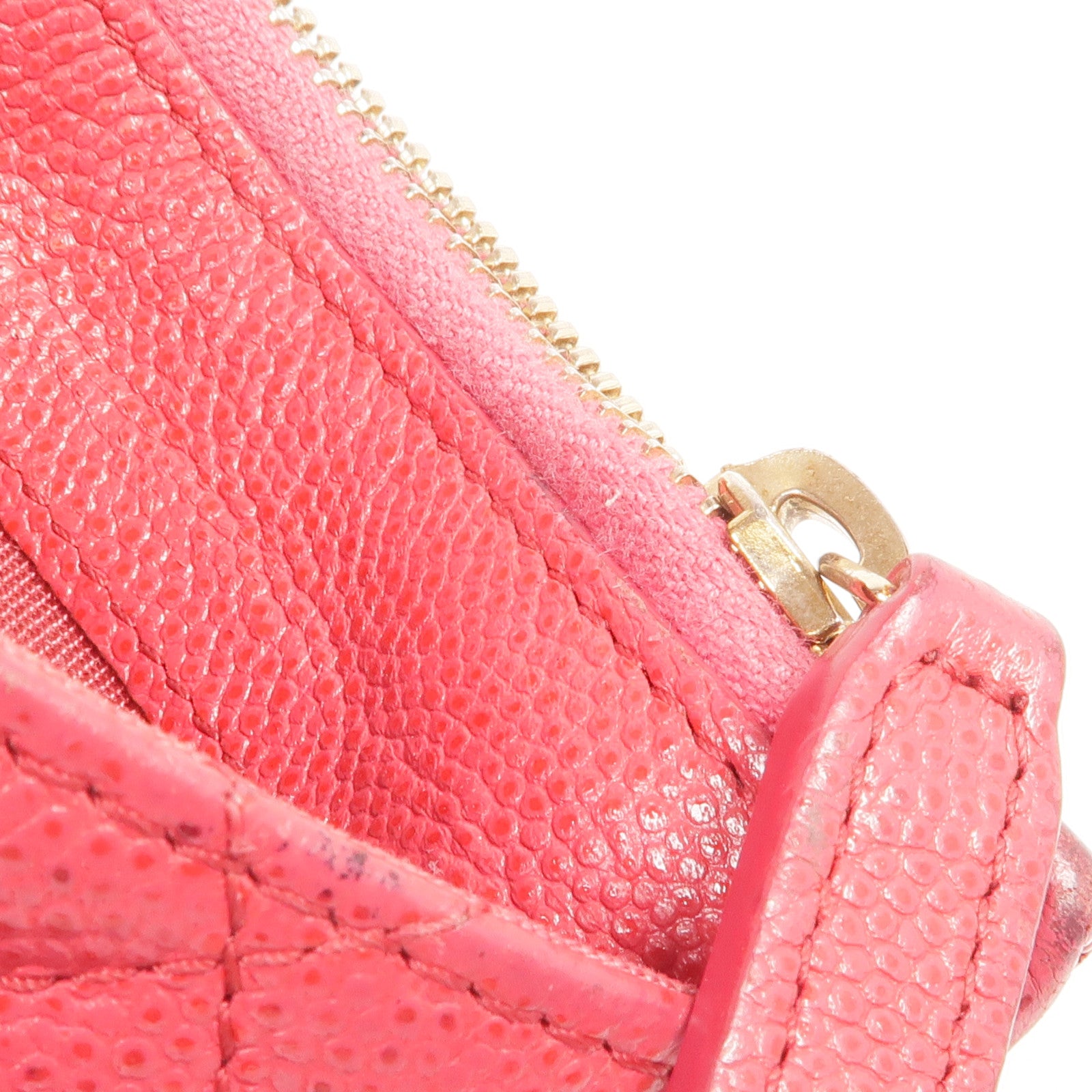 CHANEL 牛皮皮革Card Case金扣卡片套