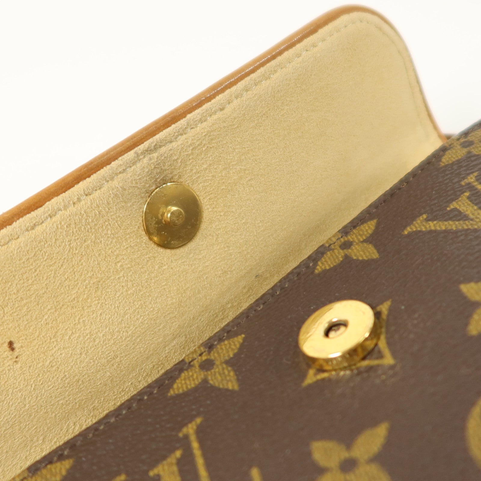 LOUIS VUITTON Monogram Pochette Florentine金扣腰包