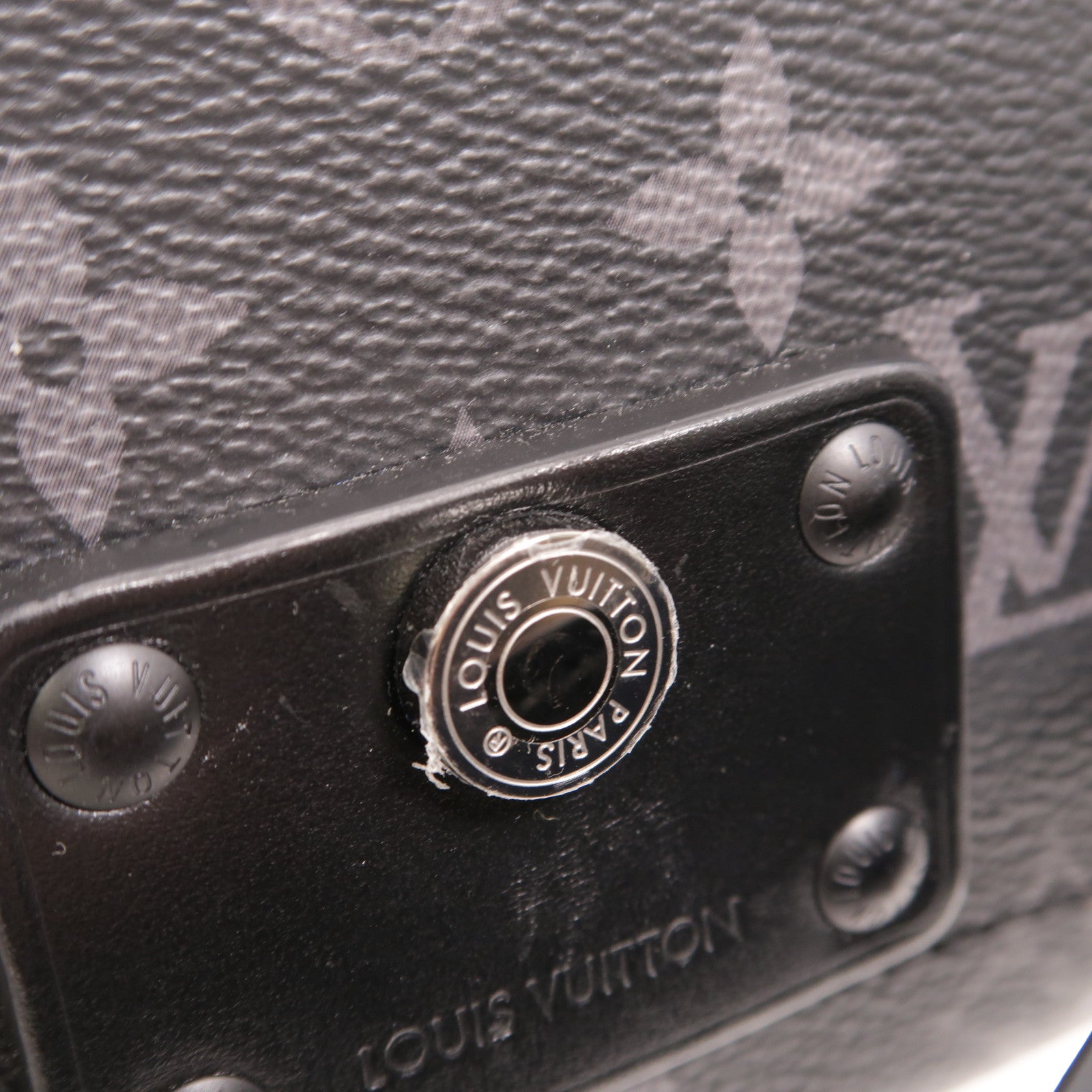 LOUIS VUITTON Monogram Eclipse Soul Truck手挽肩背兩用袋
