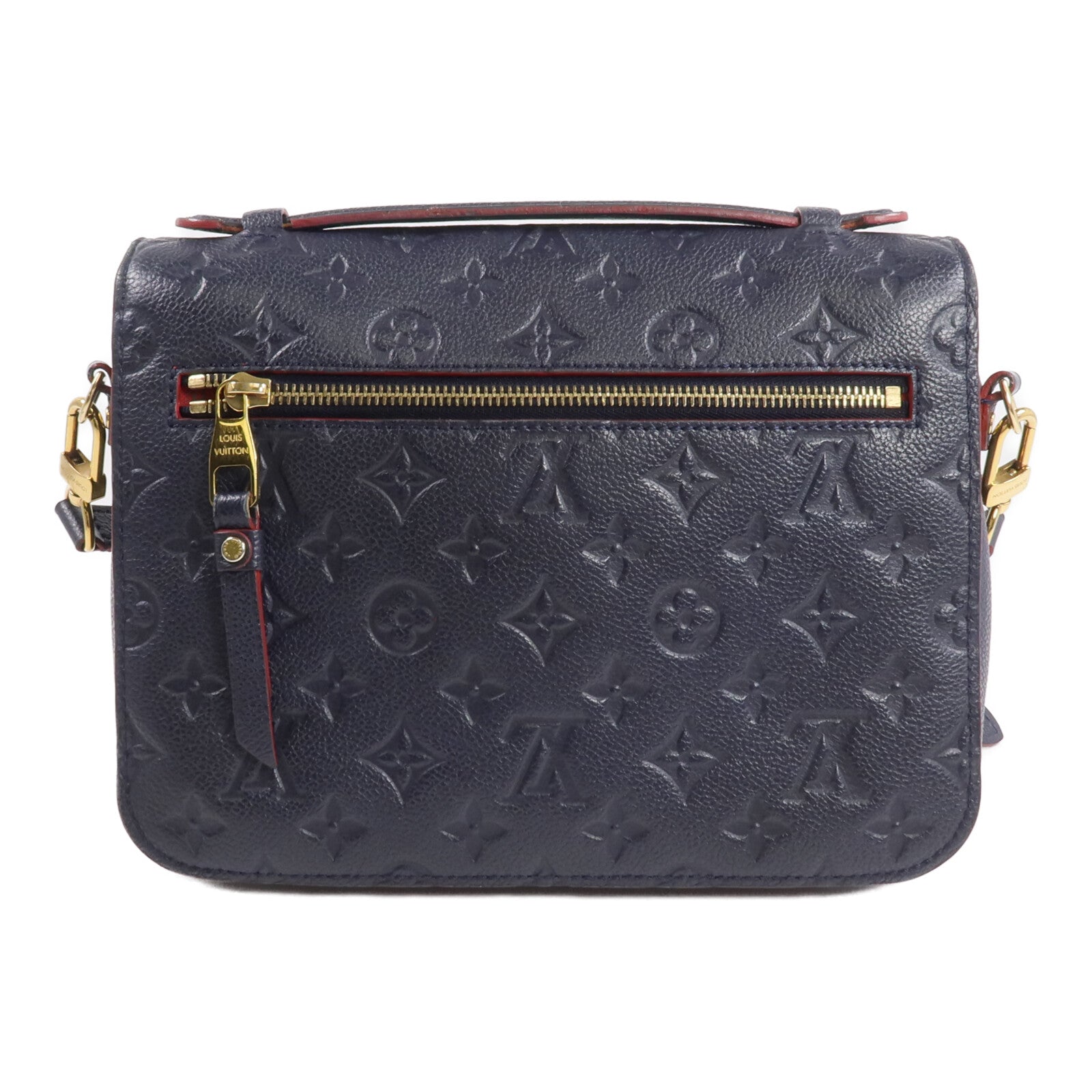 LOUIS VUITTON 【激減優惠】Monogram Empreinte Pochette Metis金扣手挽肩背兩用袋