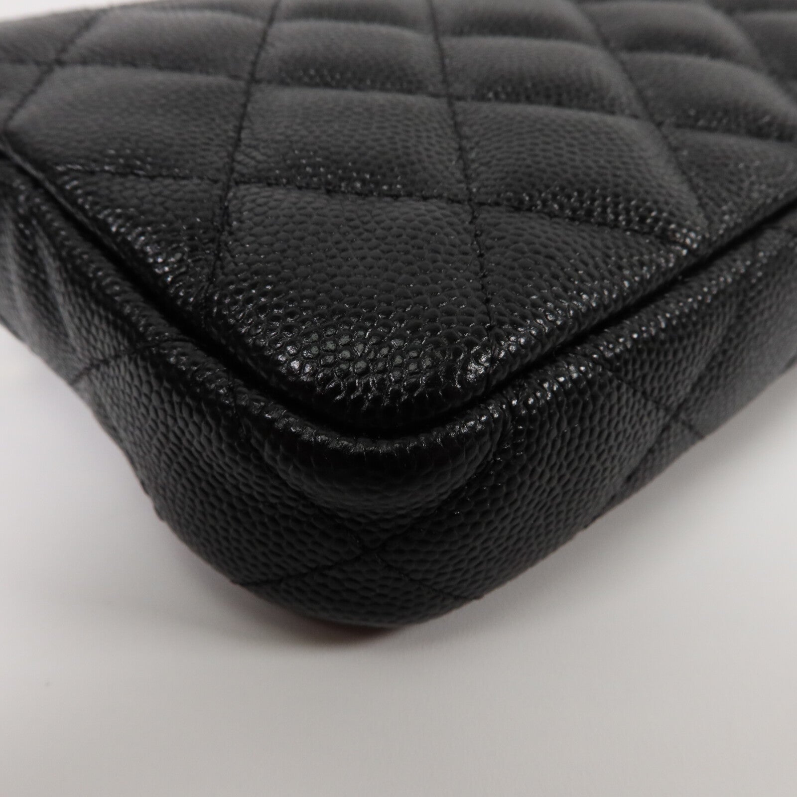 CHANEL 牛皮皮革Chain Shoulder鏈帶肩背袋