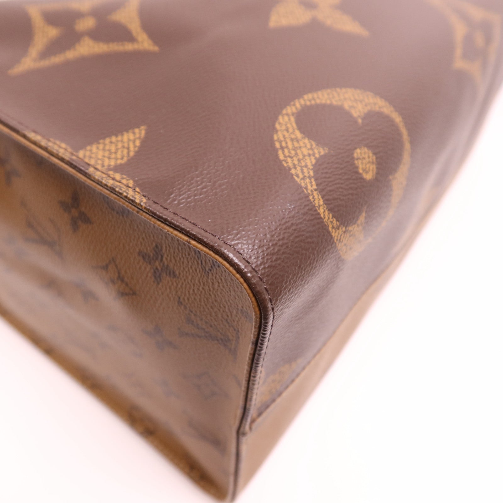 LOUIS VUITTON Monogram Giant OnTheGo GM金扣手挽肩背兩用袋