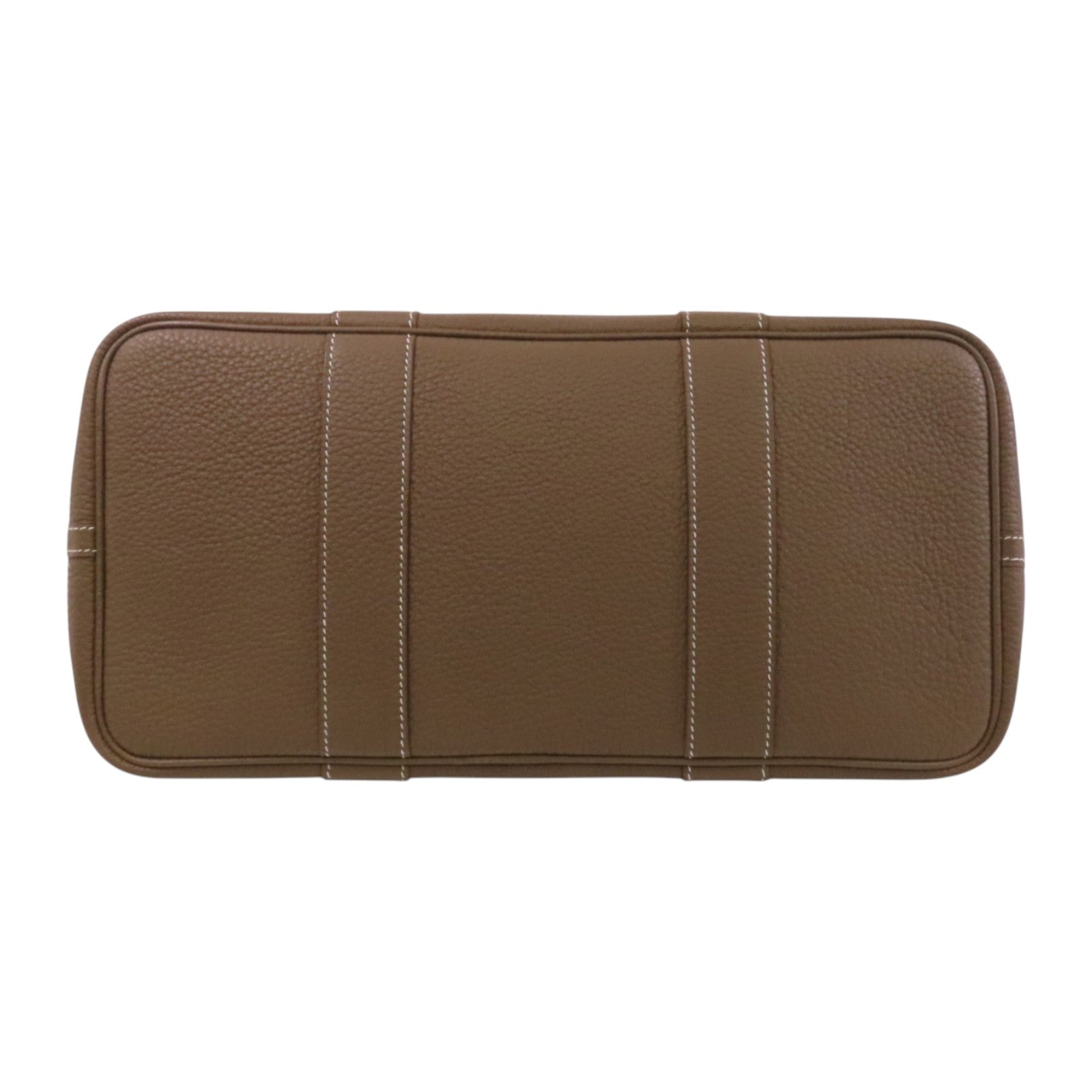 HERMES Negonda皮革GardenParty PM銀扣手挽袋