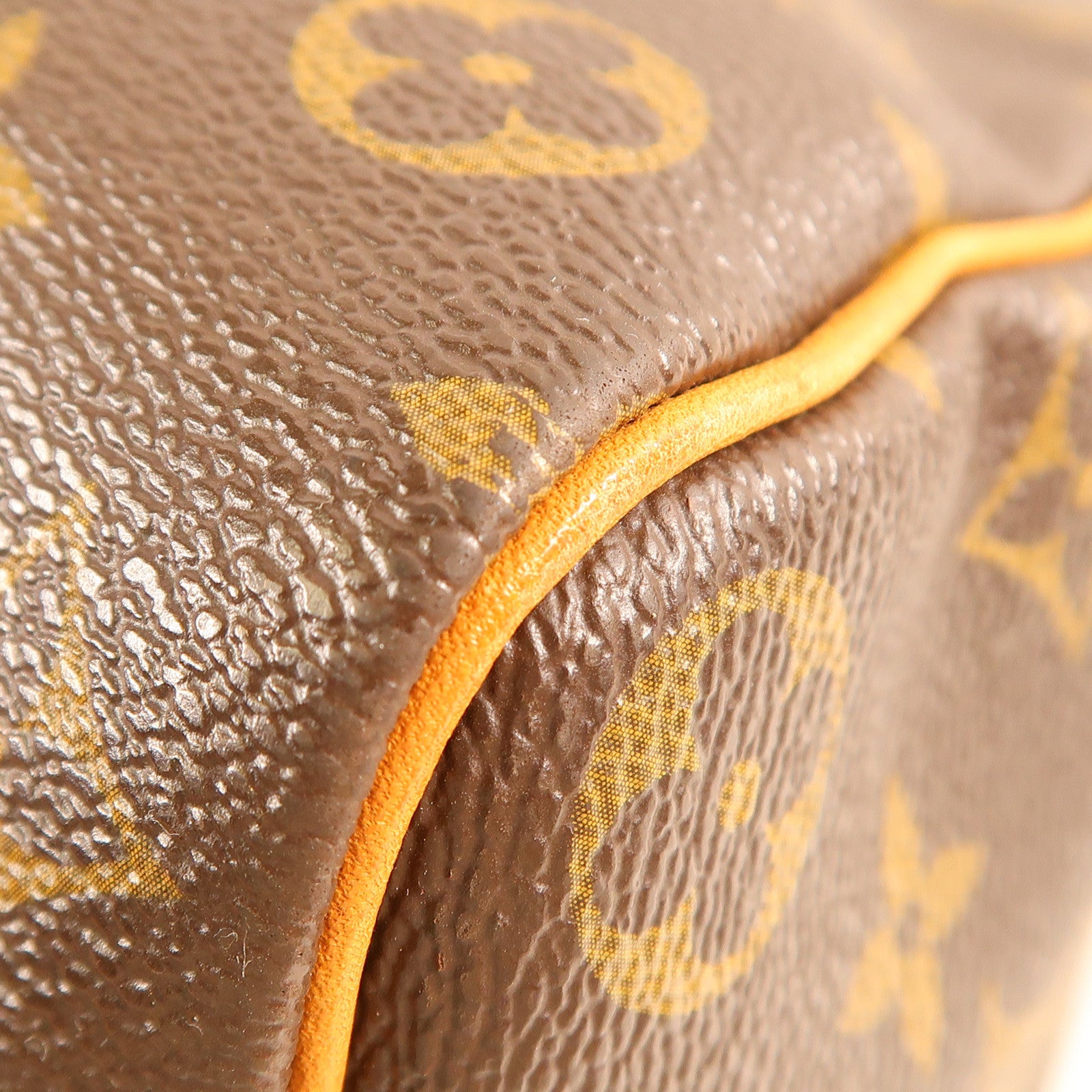LOUIS VUITTON Monogram Speedy金扣手挽袋